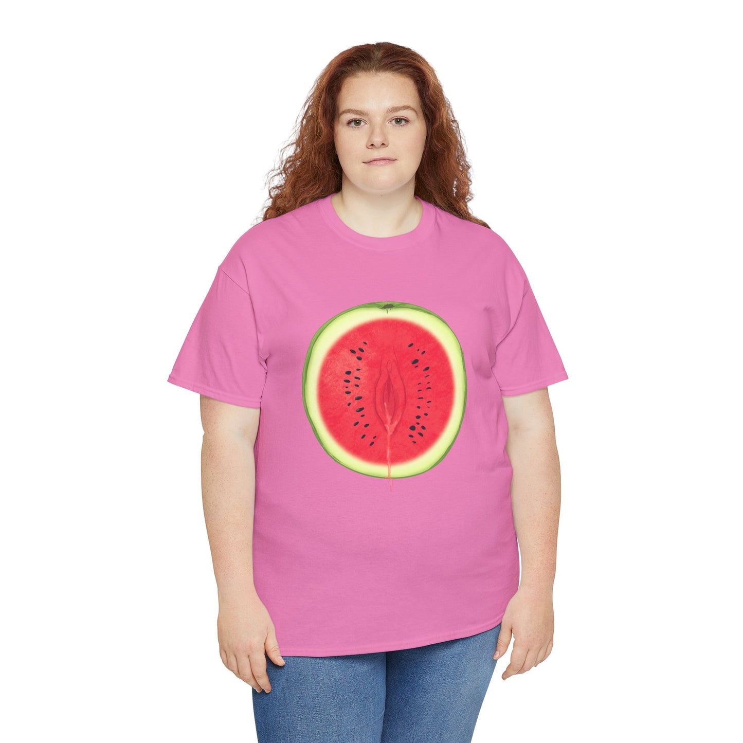 Juicy Watermelon Unisex Heavy Cotton Tee