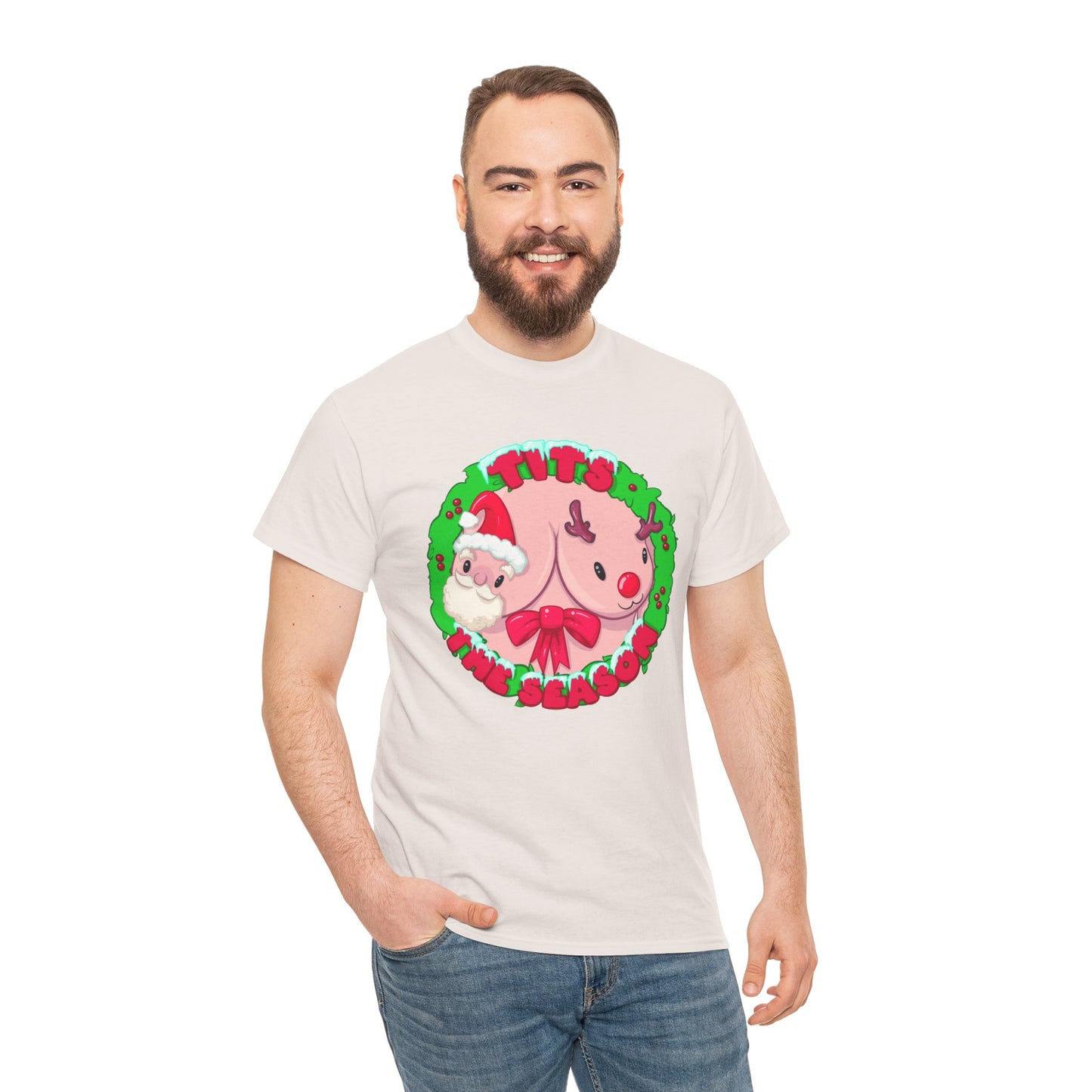 Tits The Season Unisex Heavy Cotton Tee