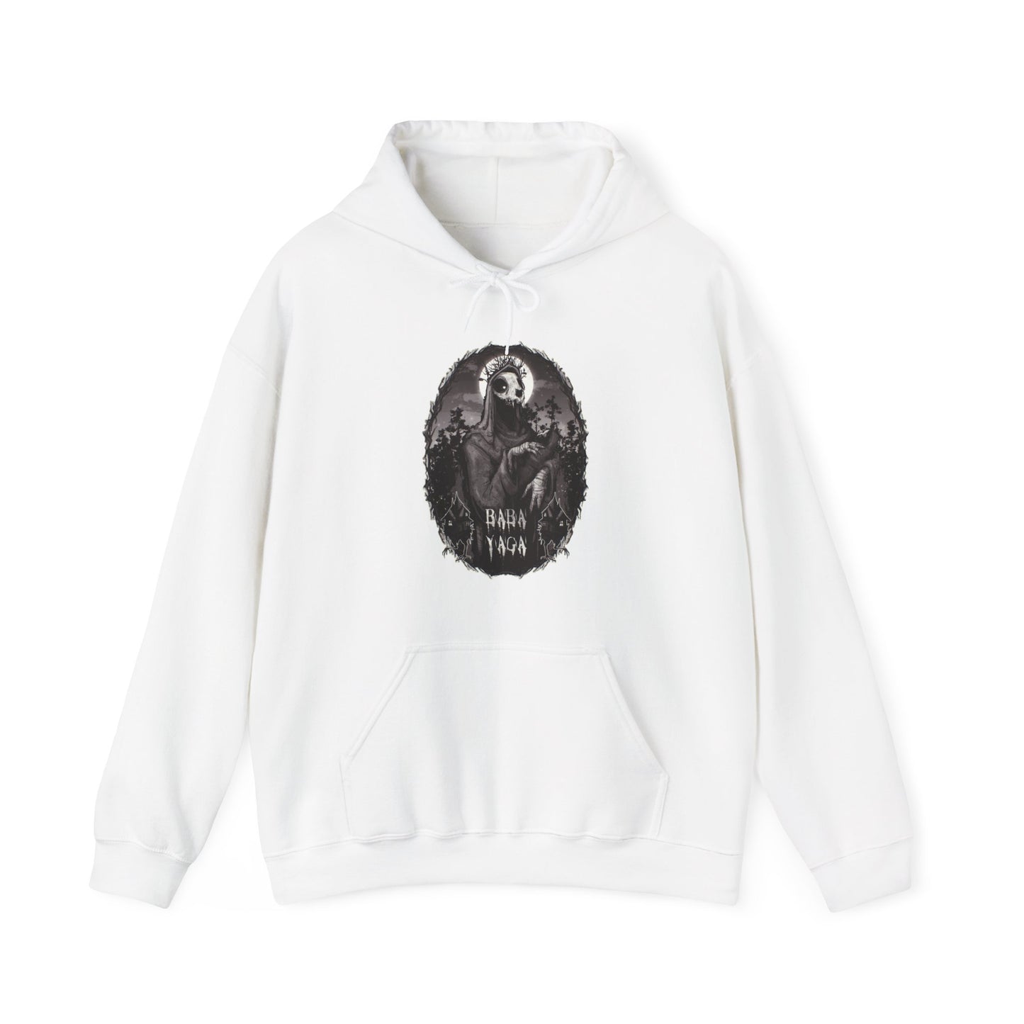 Baba Yaga Unisex Heavy Blend Hooded Sweatshirt