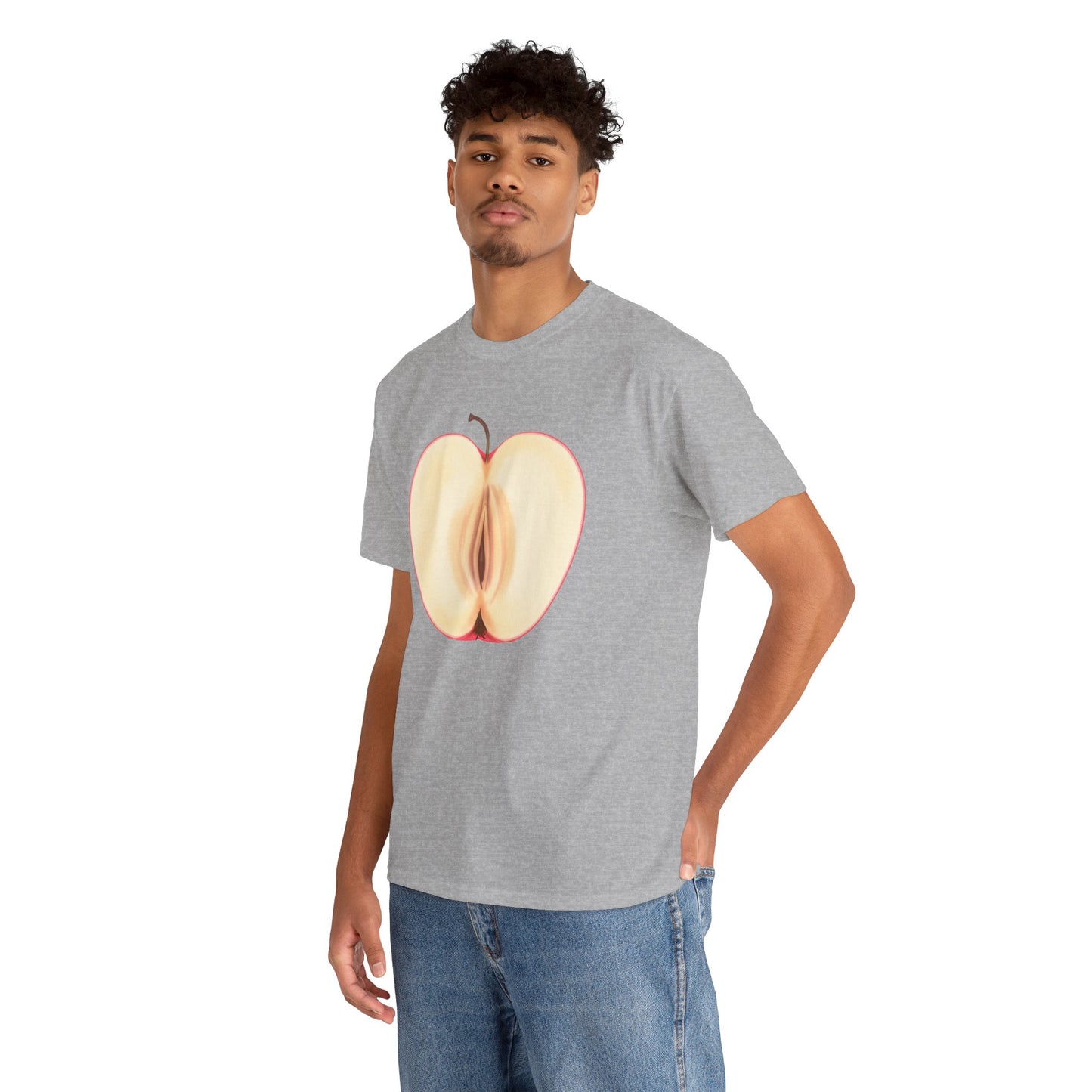 Apple Unisex Heavy Cotton Tee