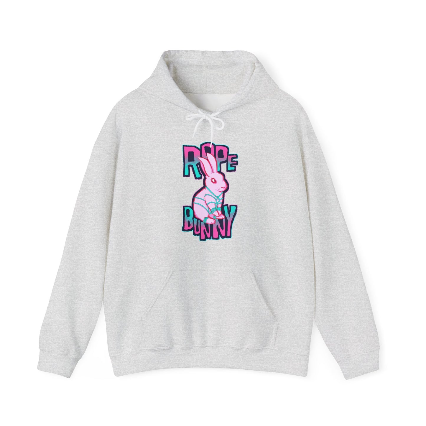 Rope Bunny Unisex Heavy Blend Hooded Sweatshirt