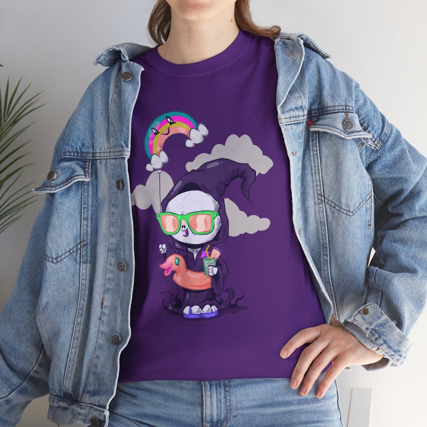 Death On Vacation Unisex Heavy Cotton Tee