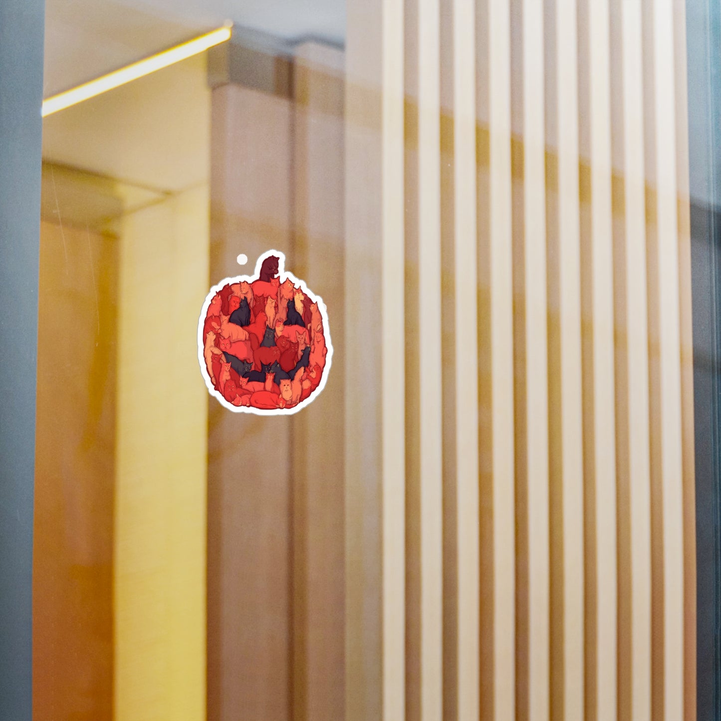 Meow-loween II Kiss-Cut Vinyl Decal