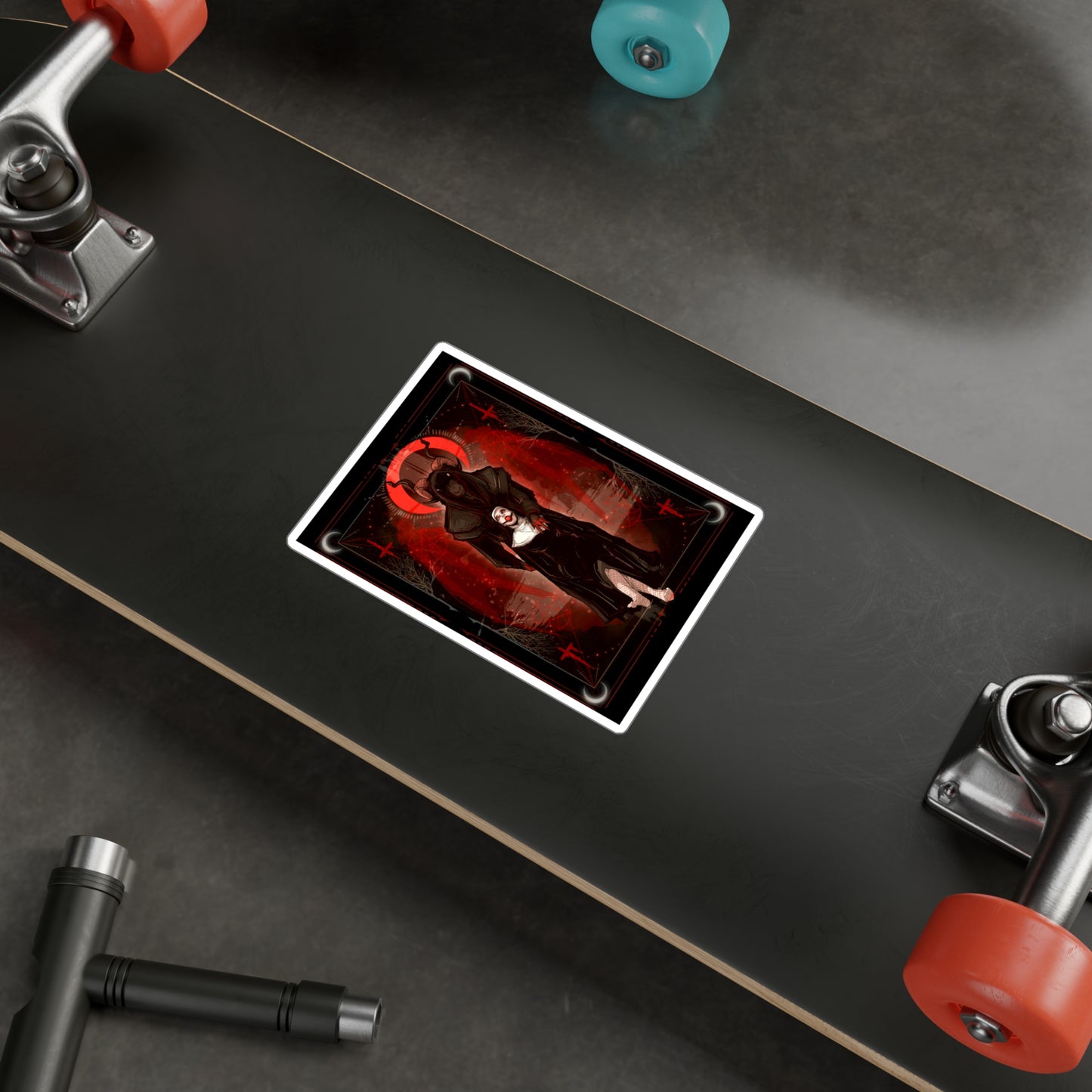 Today Satan Kiss-Cut Vinyl Decal