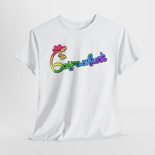 Gay Chicken Unisex Heavy Cotton Tee