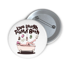 Toaster Bath Pin Buttons