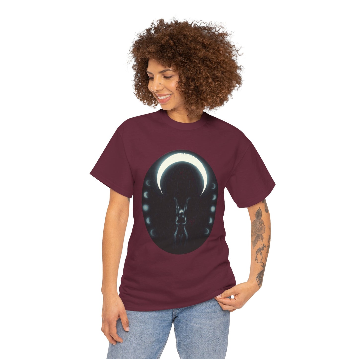 Moon Bath Unisex Heavy Cotton Tee