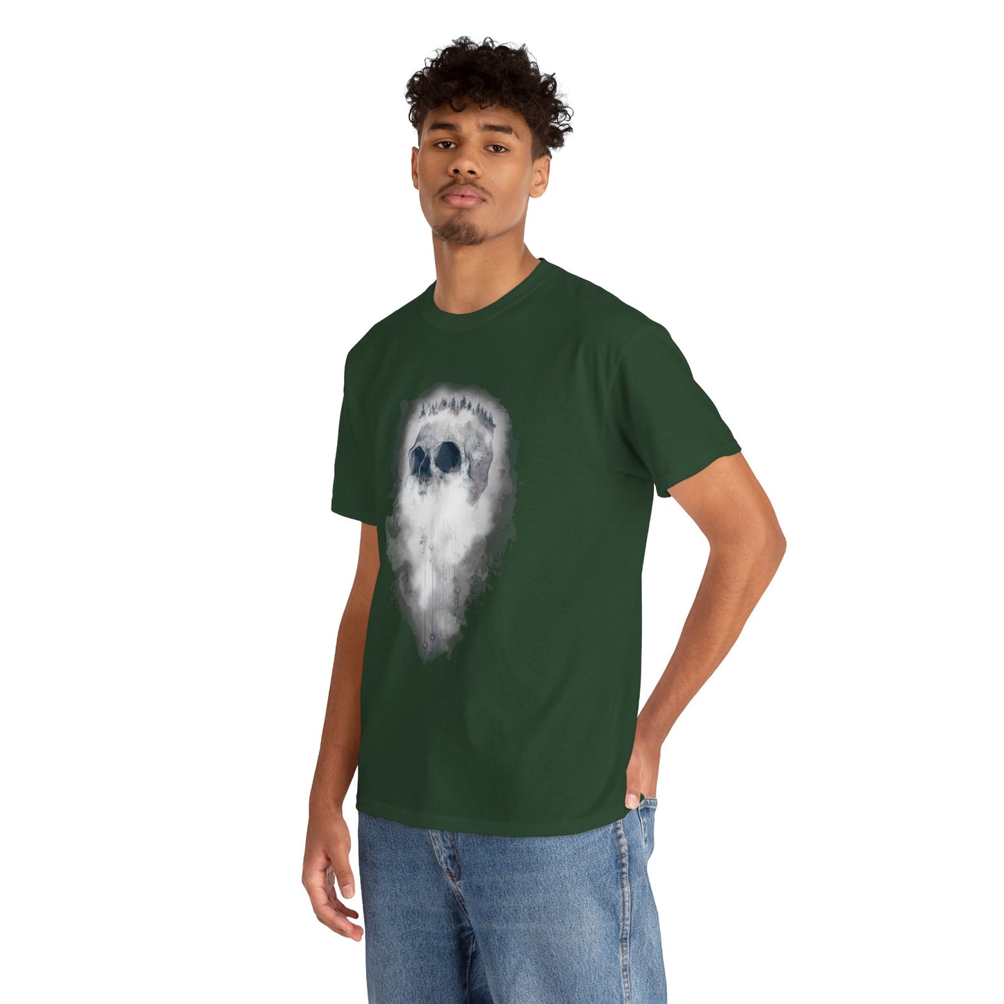 Elemental Skull Air Unisex Heavy Cotton Tee
