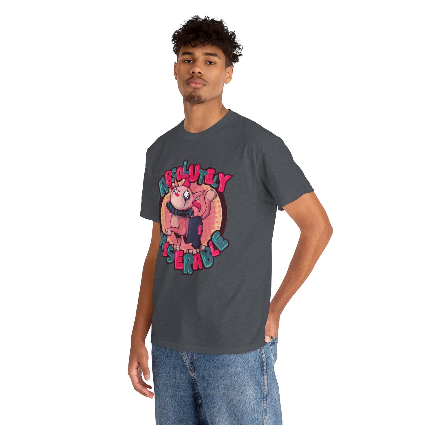 Absolutely Miserable Unisex Heavy Cotton Tee
