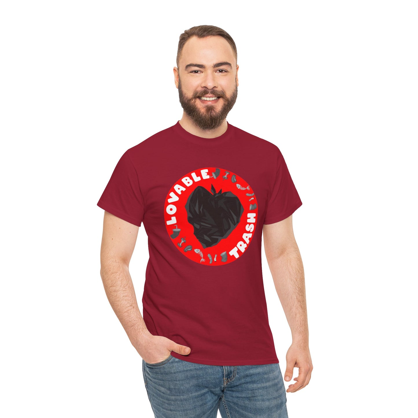 Loveable Trash Unisex Heavy Cotton Tee