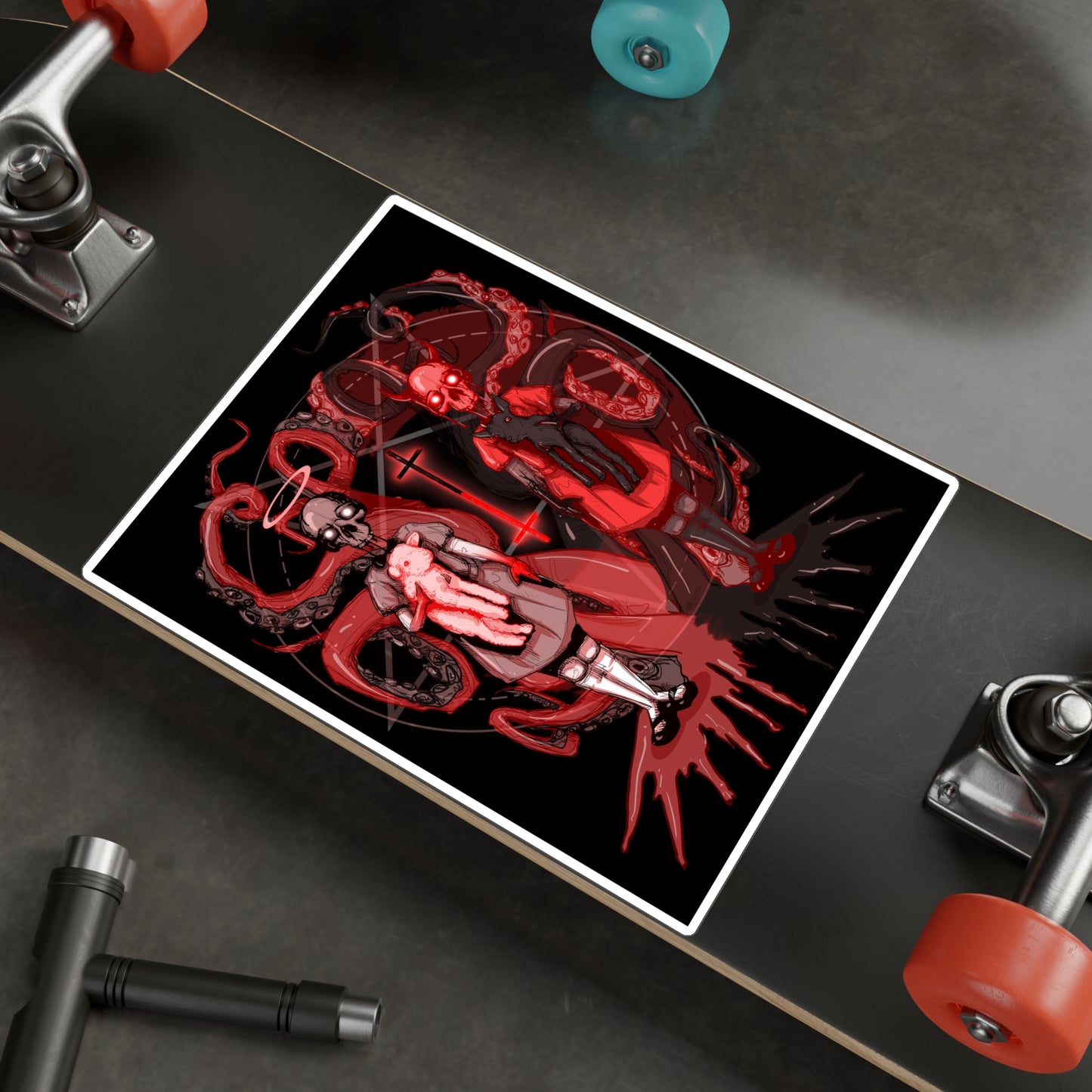 The Twins Kiss-Cut Vinyl Decal