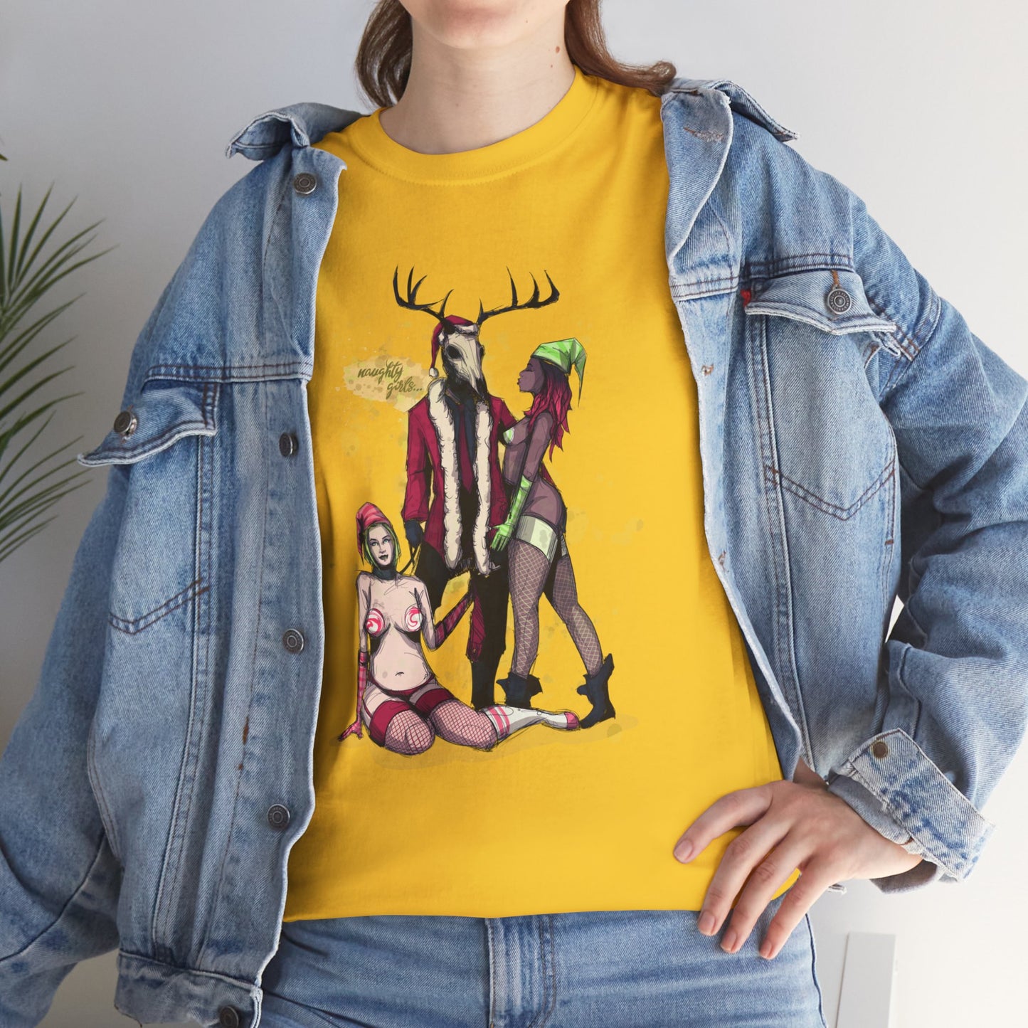 Deer Daddy Series 6: Daddy Claus Unisex Heavy Cotton Tee