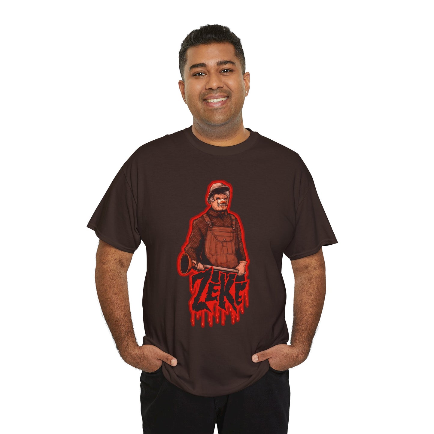 Zeke The Plumber Unisex Heavy Cotton Tee