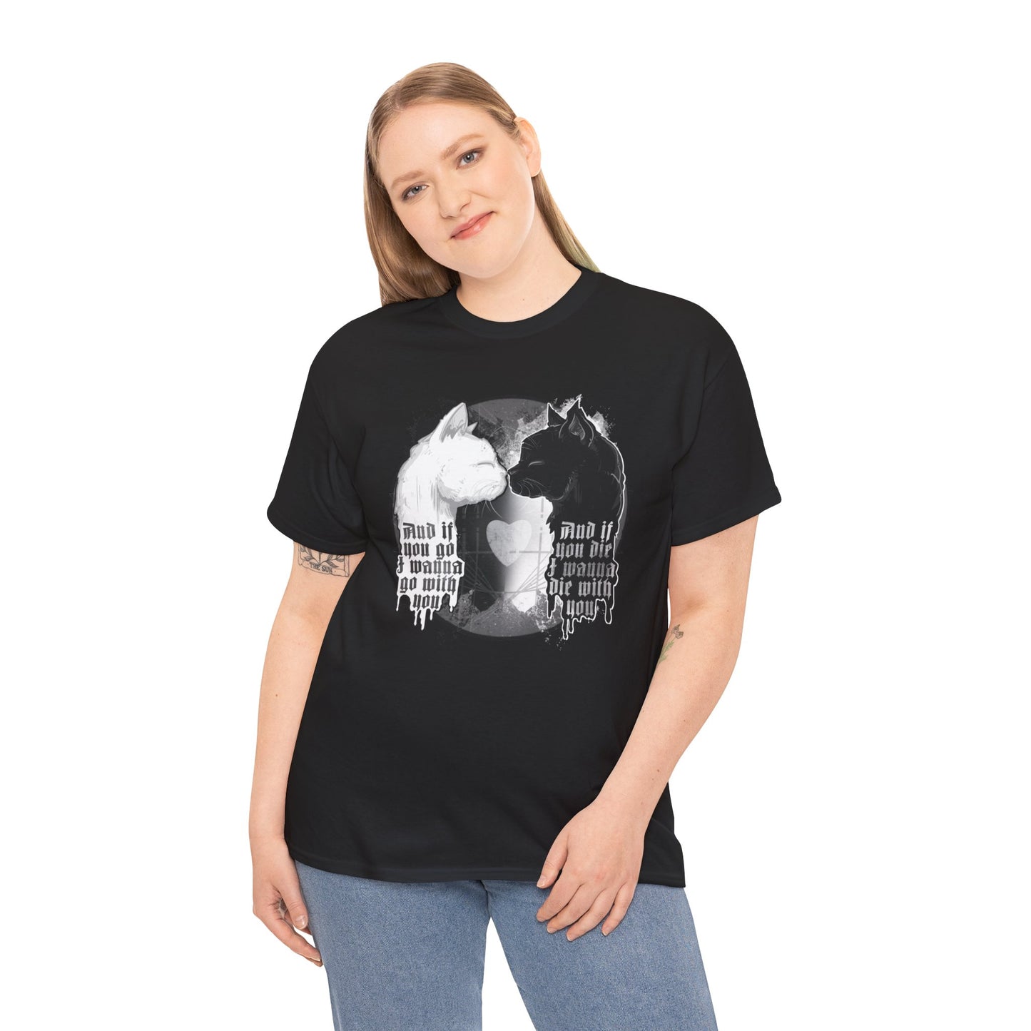 Lonely Cats Unisex Heavy Cotton Tee