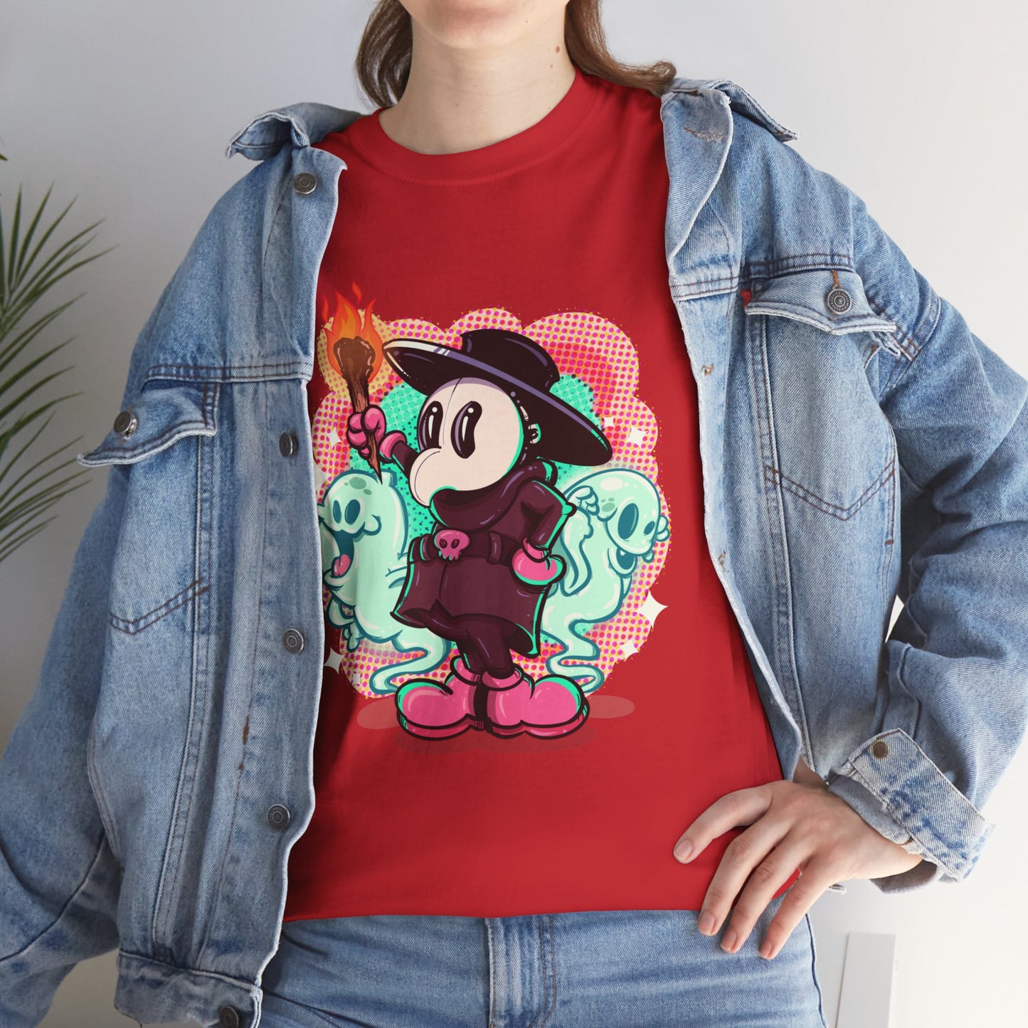 Rubber Hose Plague Doctor Unisex Heavy Cotton Tee