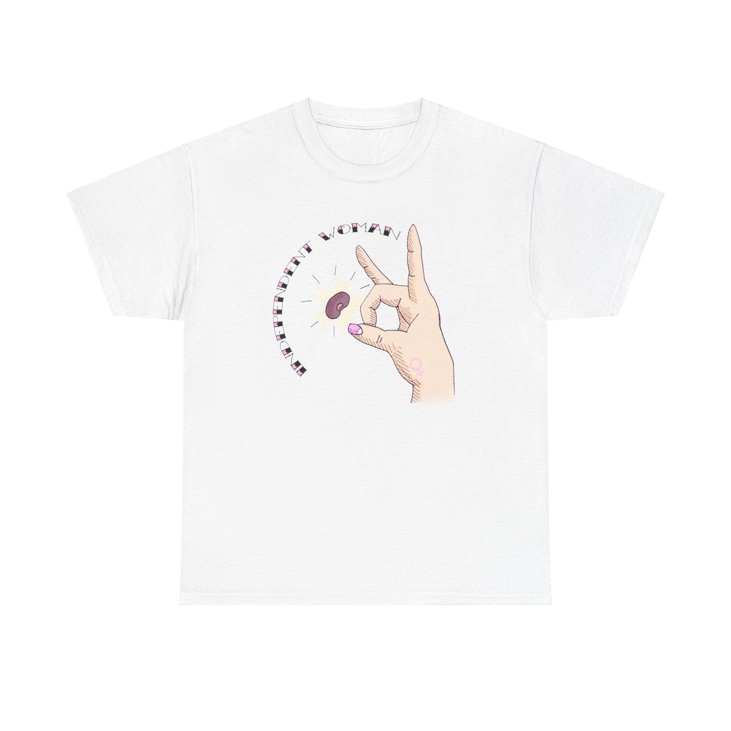 Independent Woman Unisex Heavy Cotton Tee