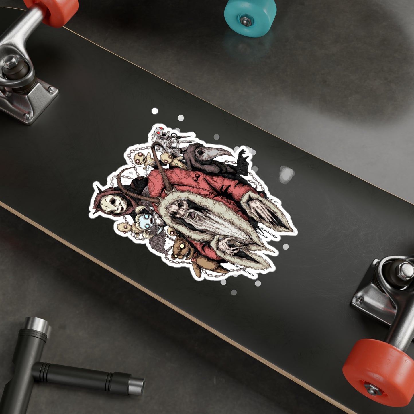 Krampus 2.0 Kiss-Cut Vinyl Decal