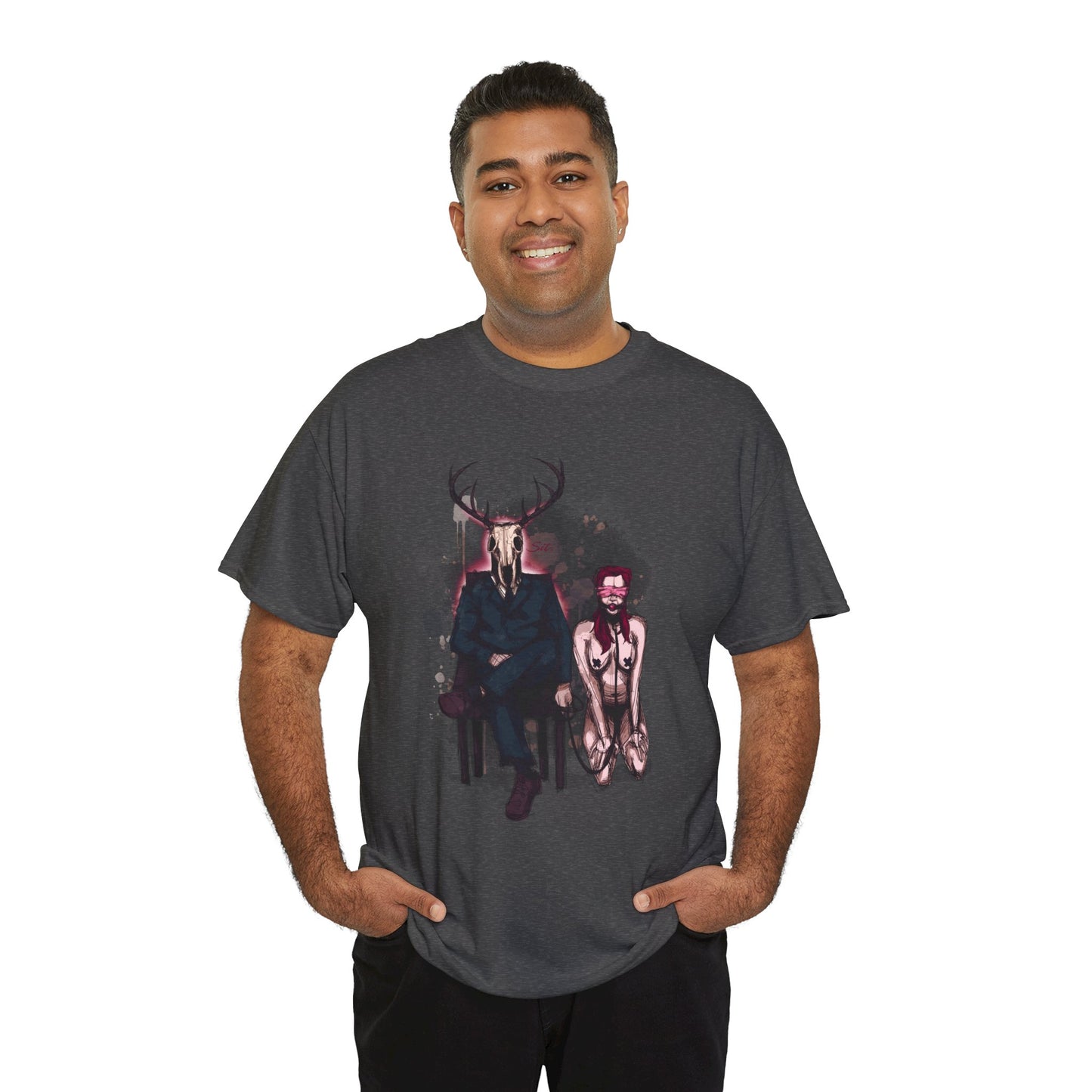 Deer Daddy Series 1: Sit Unisex Heavy Cotton Tee