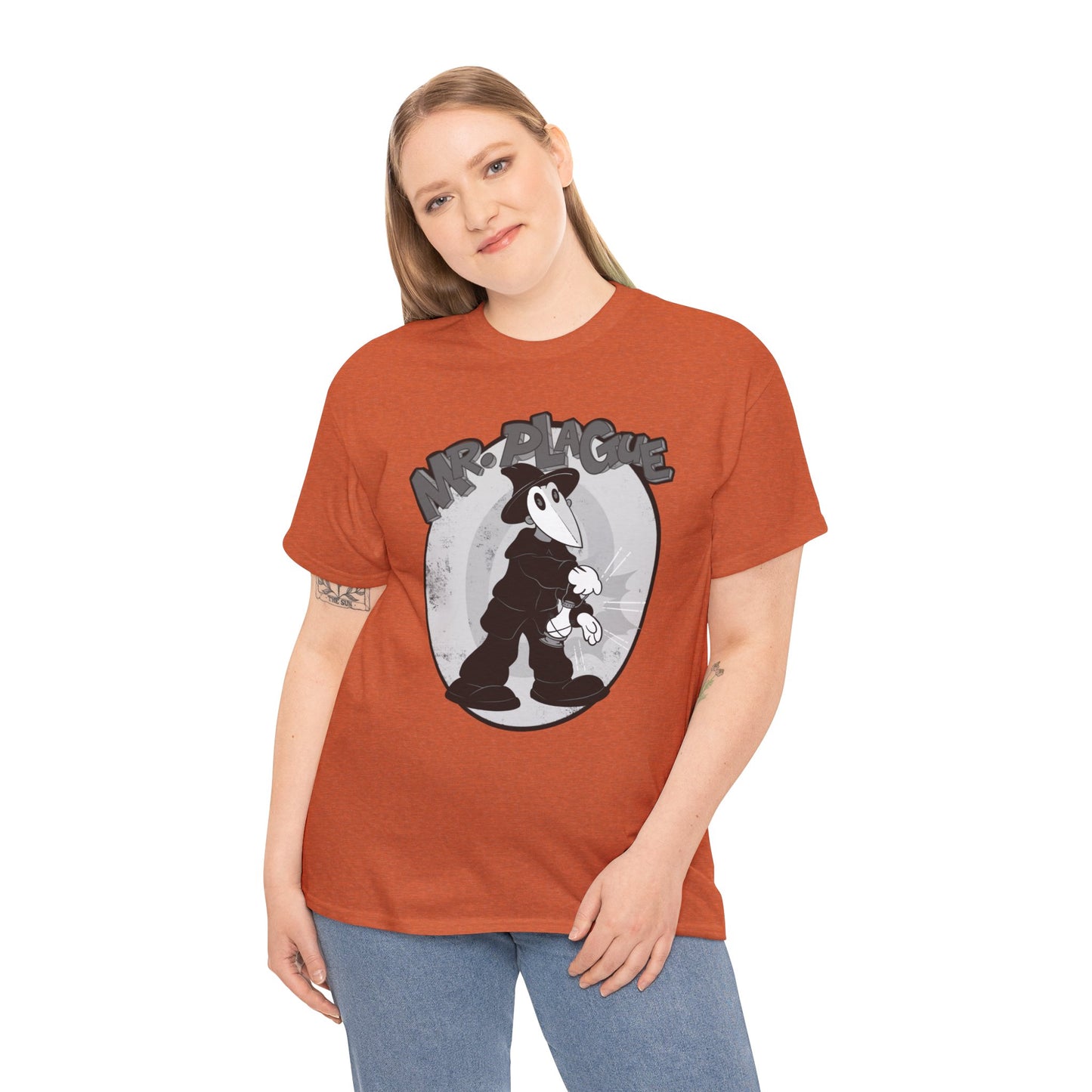 Mr. Plague Unisex Heavy Cotton Tee