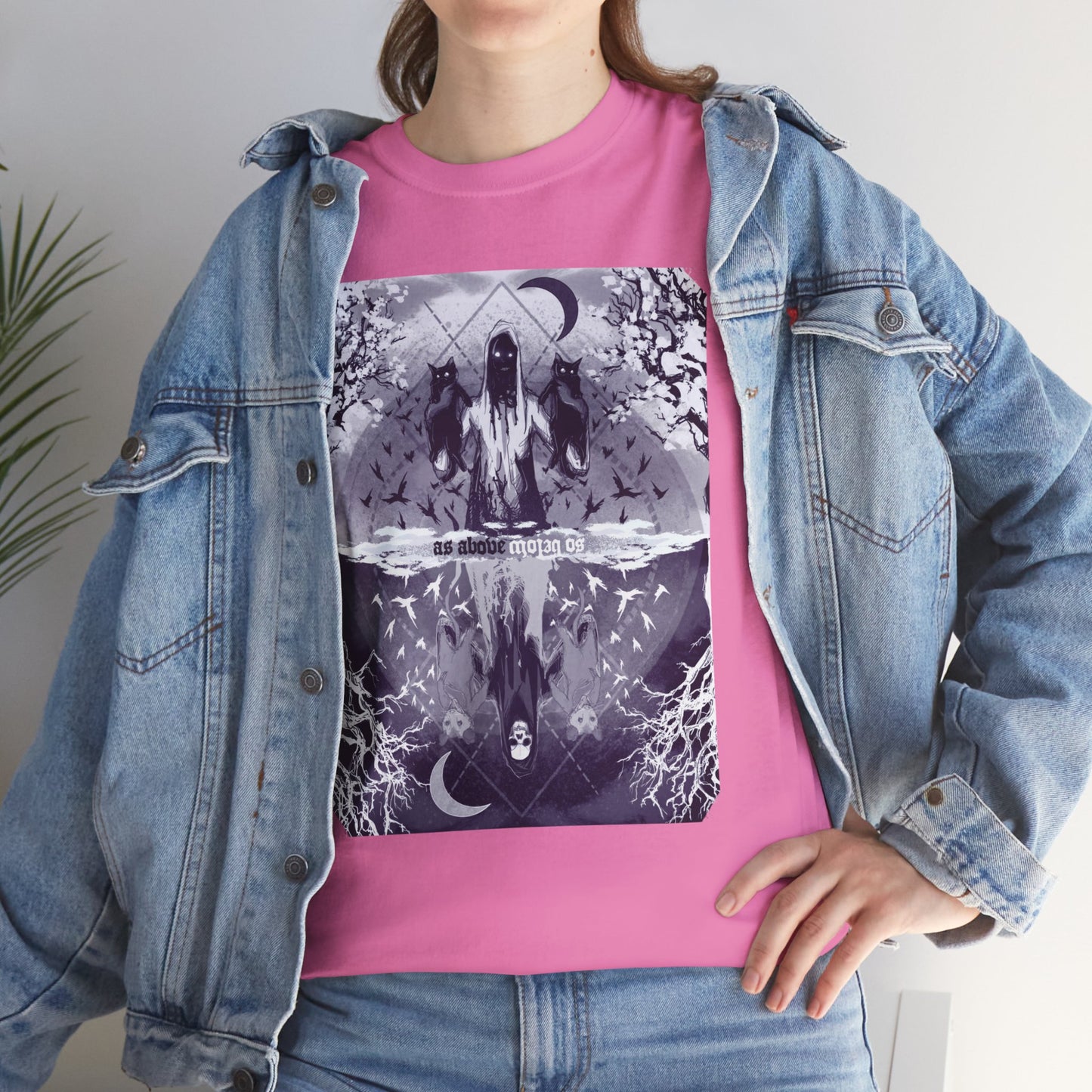 As Above So Below Unisex Heavy Cotton Tee