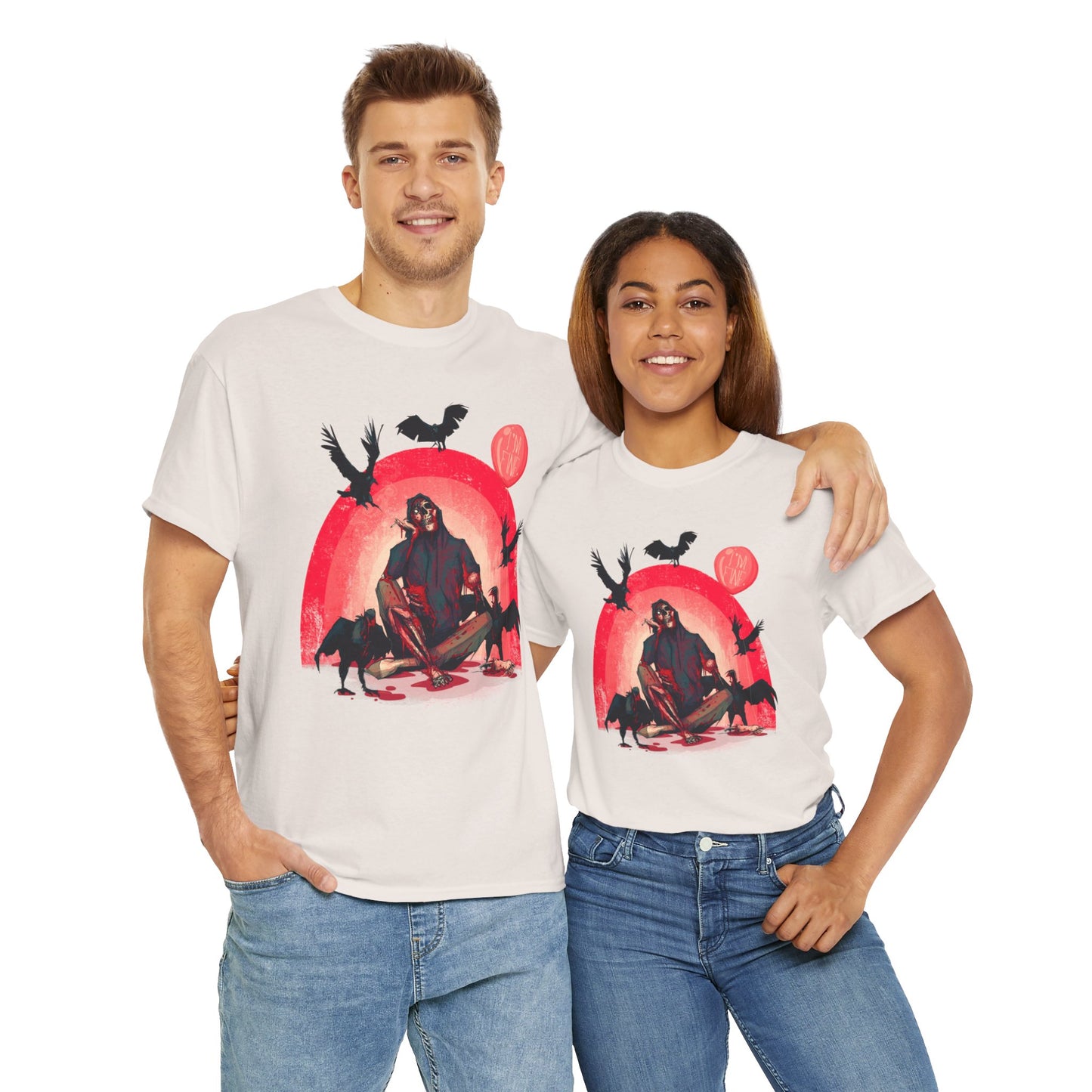 I'm Fine Unisex Heavy Cotton Tee