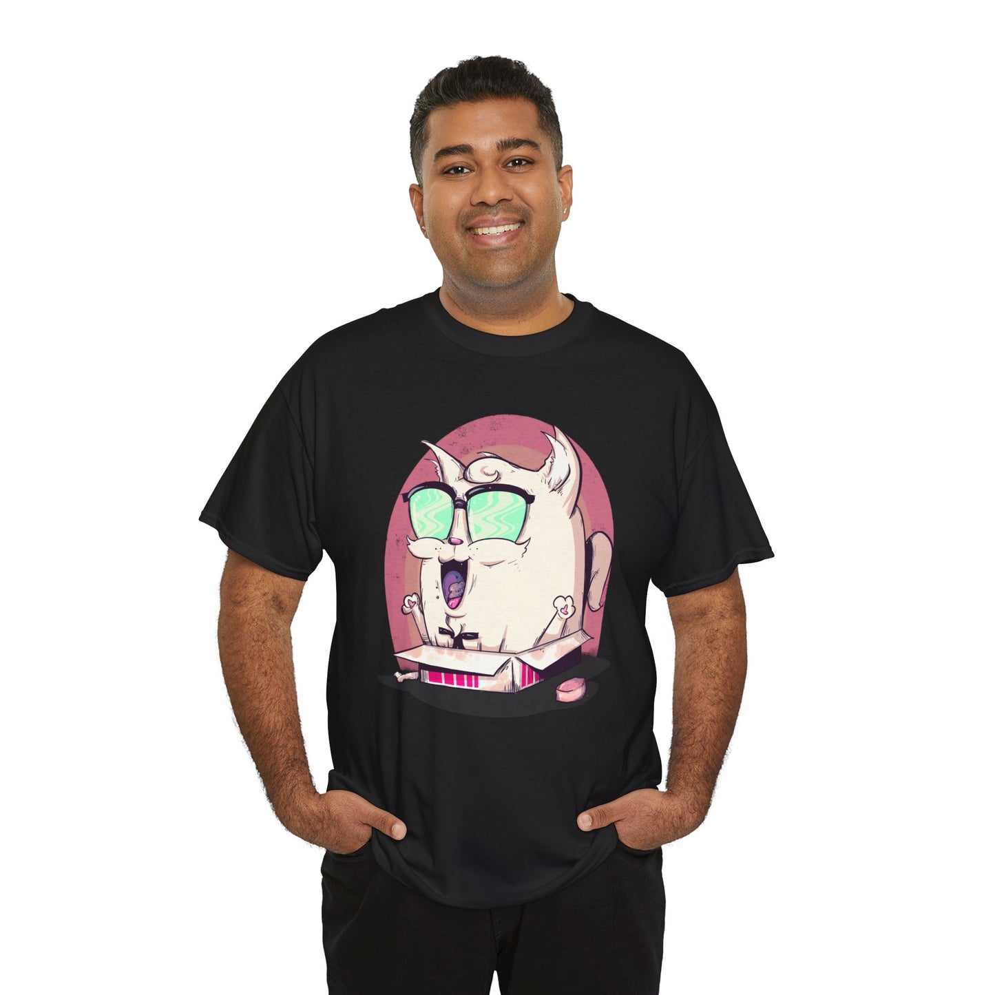 Chicken Box Unisex Heavy Cotton Tee