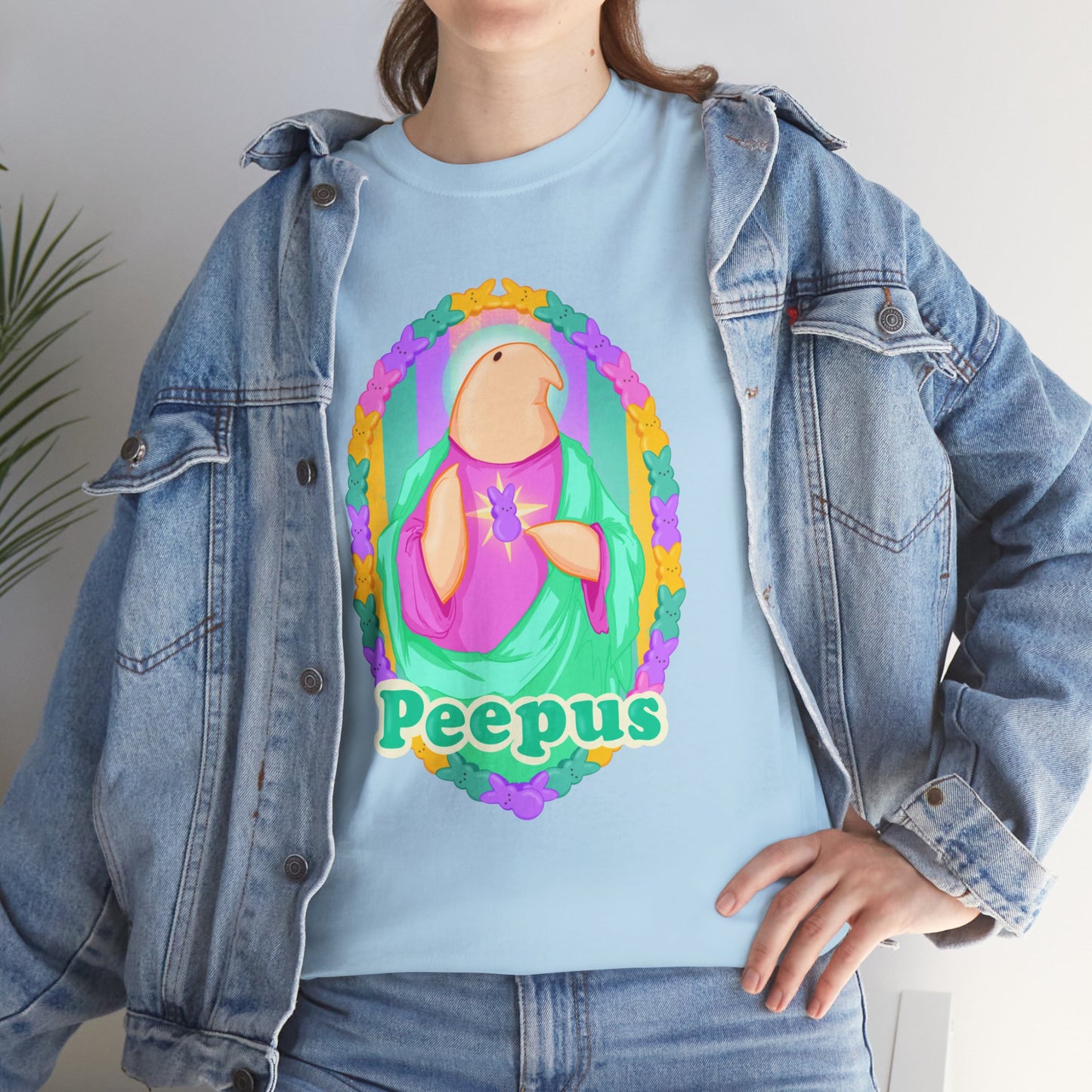 Peepus Unisex Heavy Cotton Tee