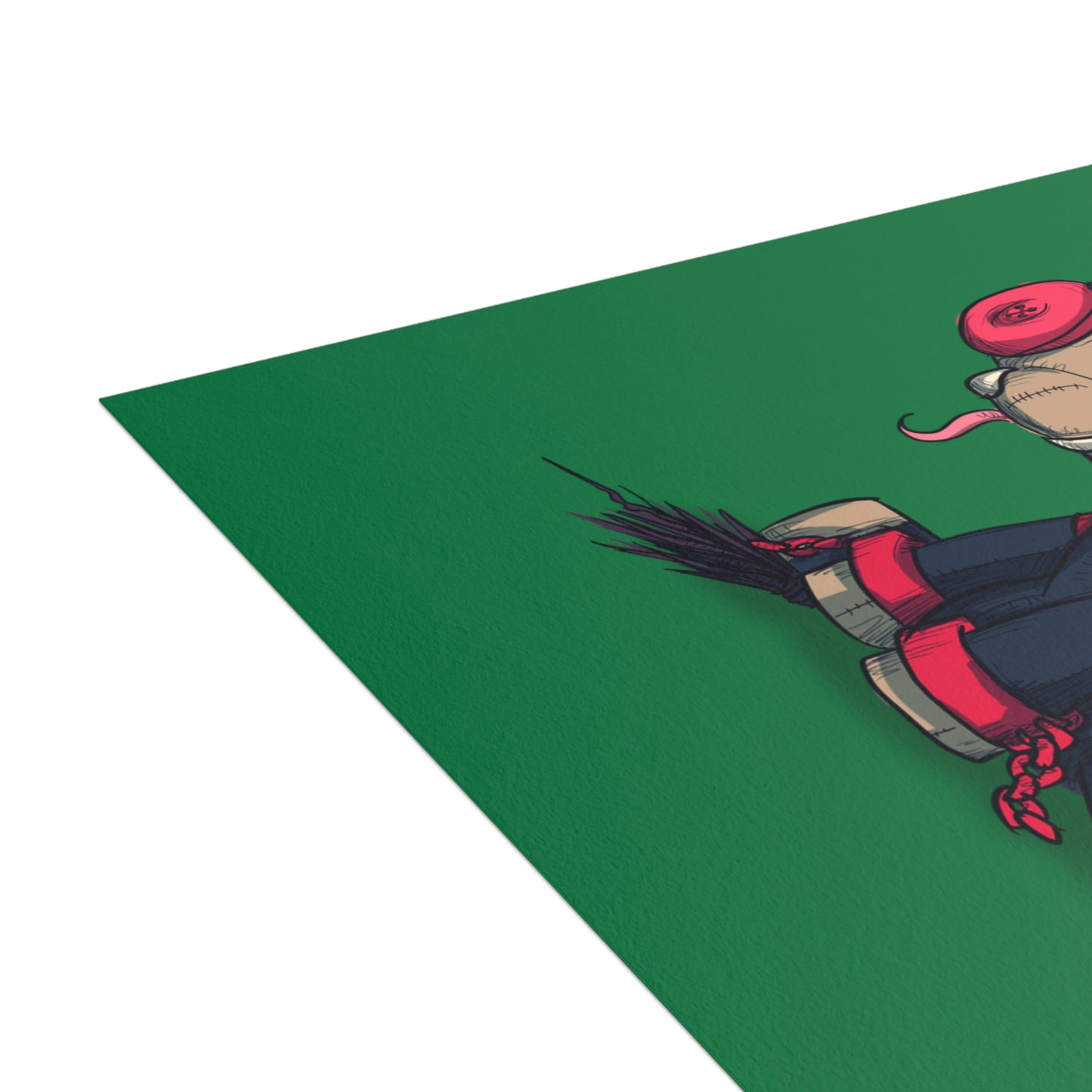 Krampus Plushie Greeting Card Bundles (10, 30, 50 pcs)