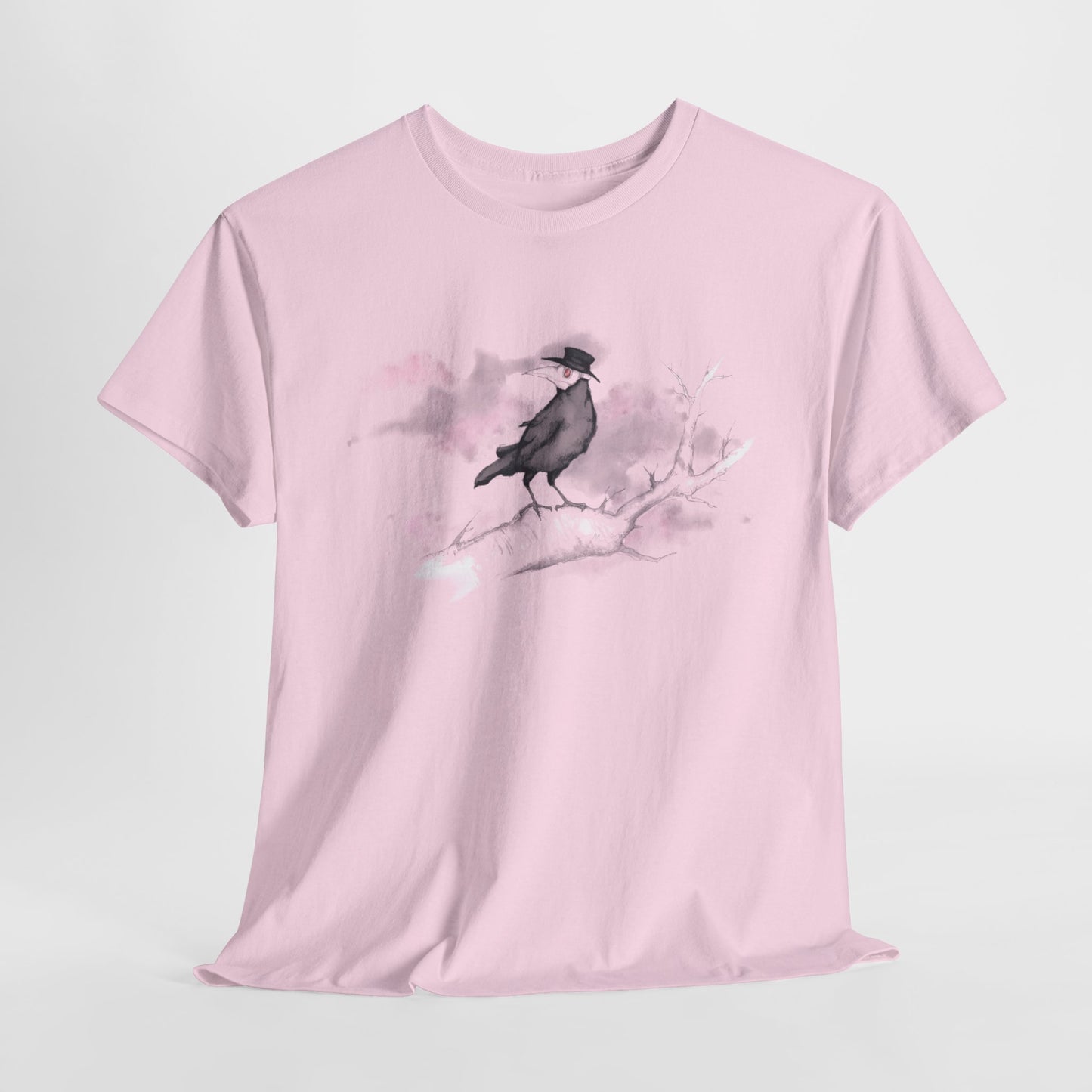 Plague Crow Unisex Heavy Cotton Tee