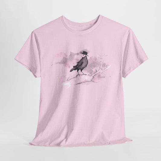 Plague Crow Unisex Heavy Cotton Tee