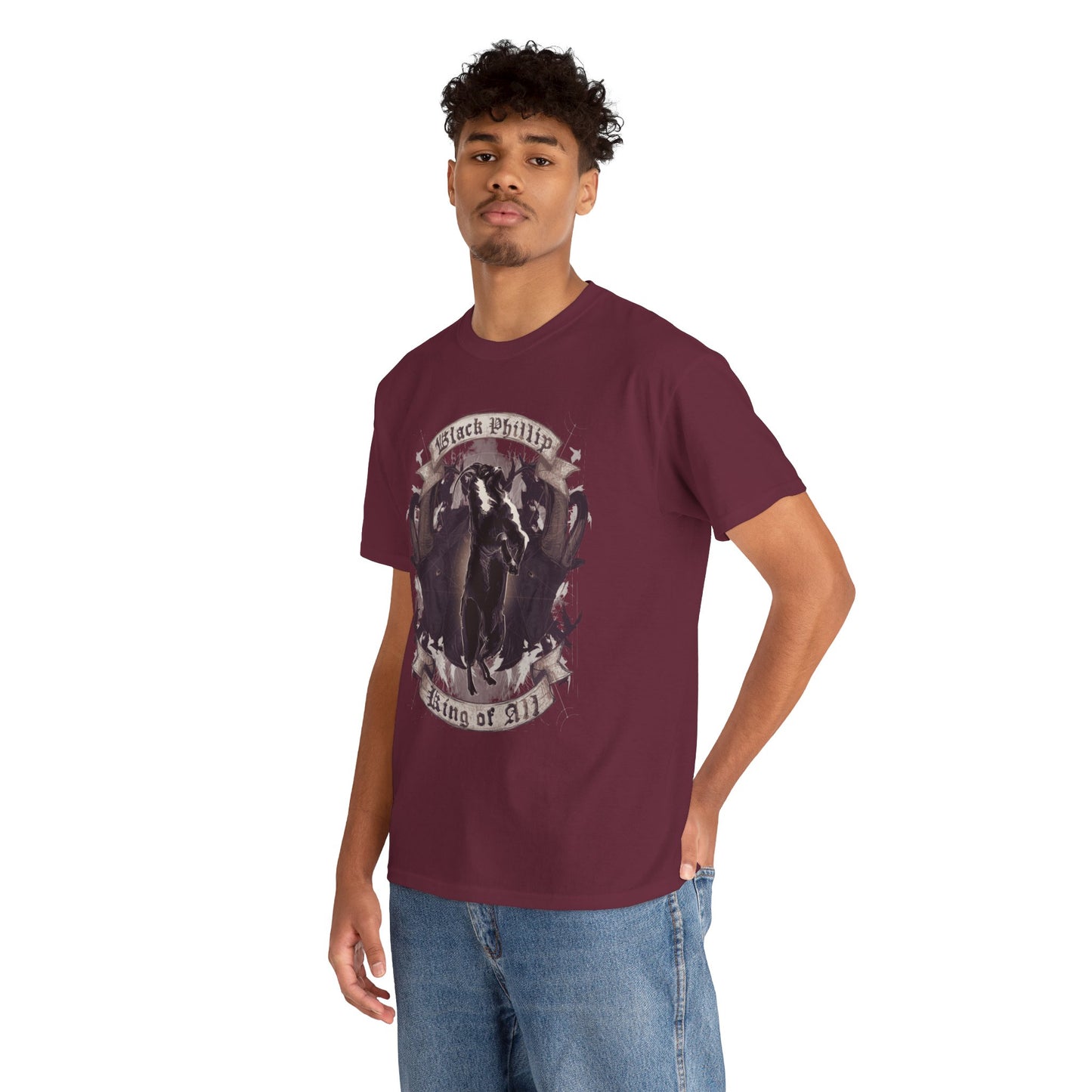Black Phillip Unisex Heavy Cotton Tee