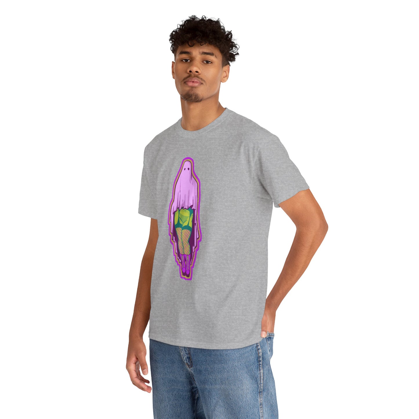 Sexy Ghost Unisex Heavy Cotton Tee