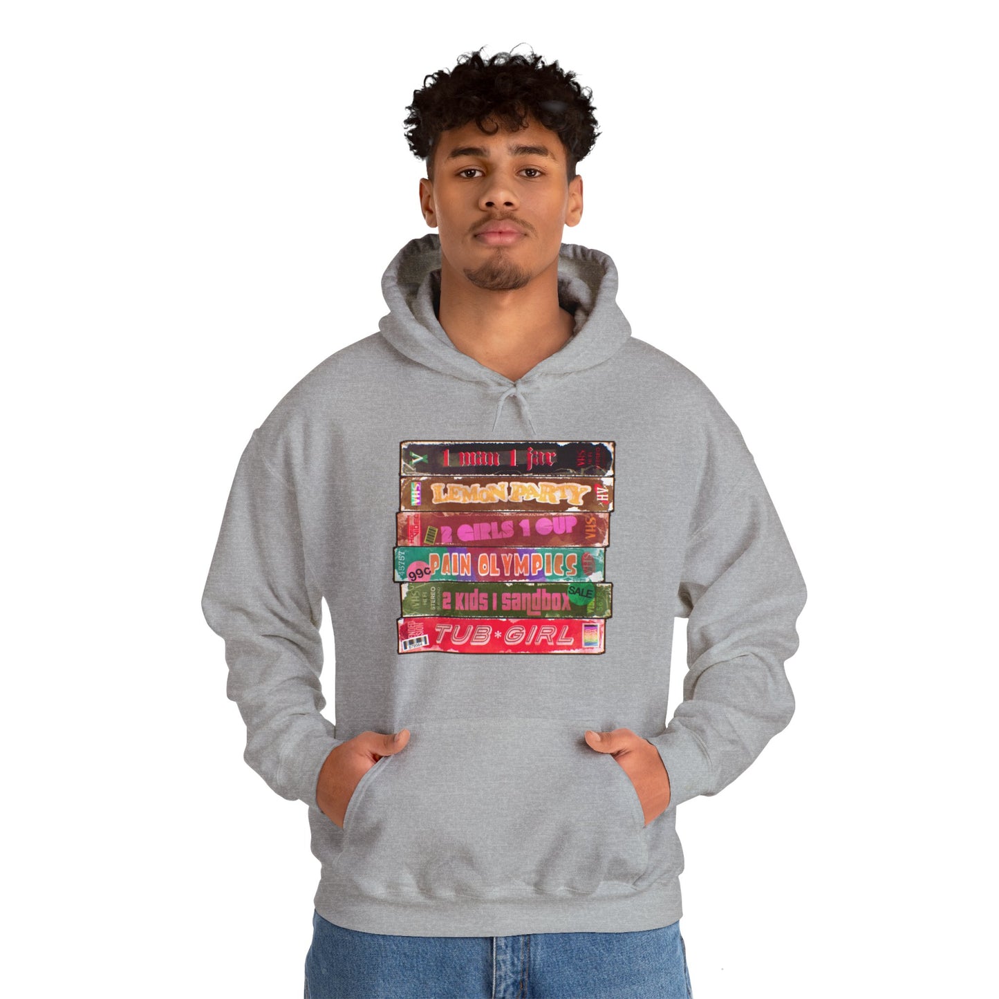 Shock VHS Unisex Heavy Blend Hooded Sweatshirt