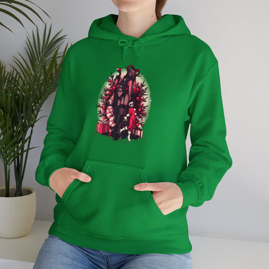 Lady Krampus Unisex Heavy Blend Hooded Sweatshirt