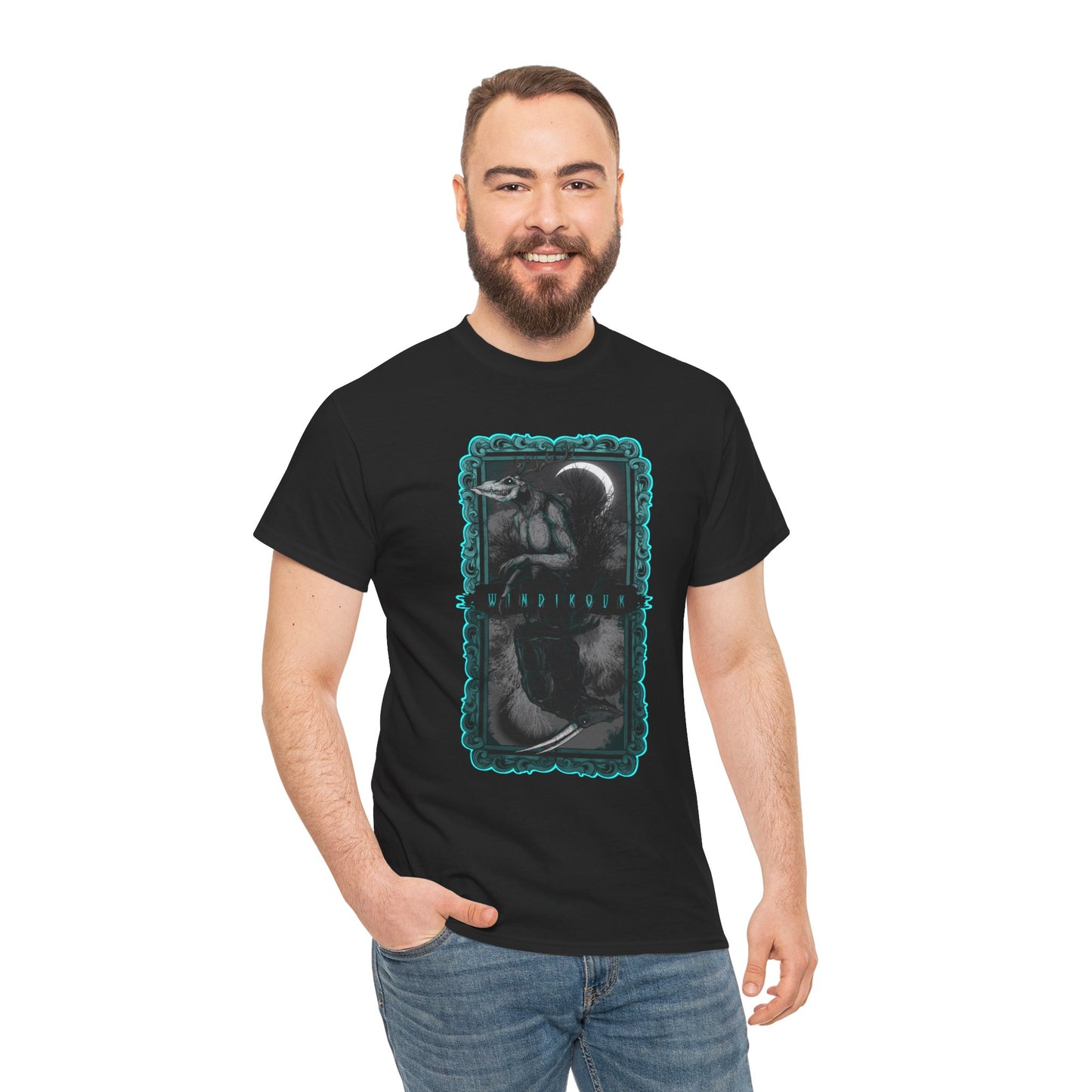 As Above So Below Wendigo Unisex Heavy Cotton Tee