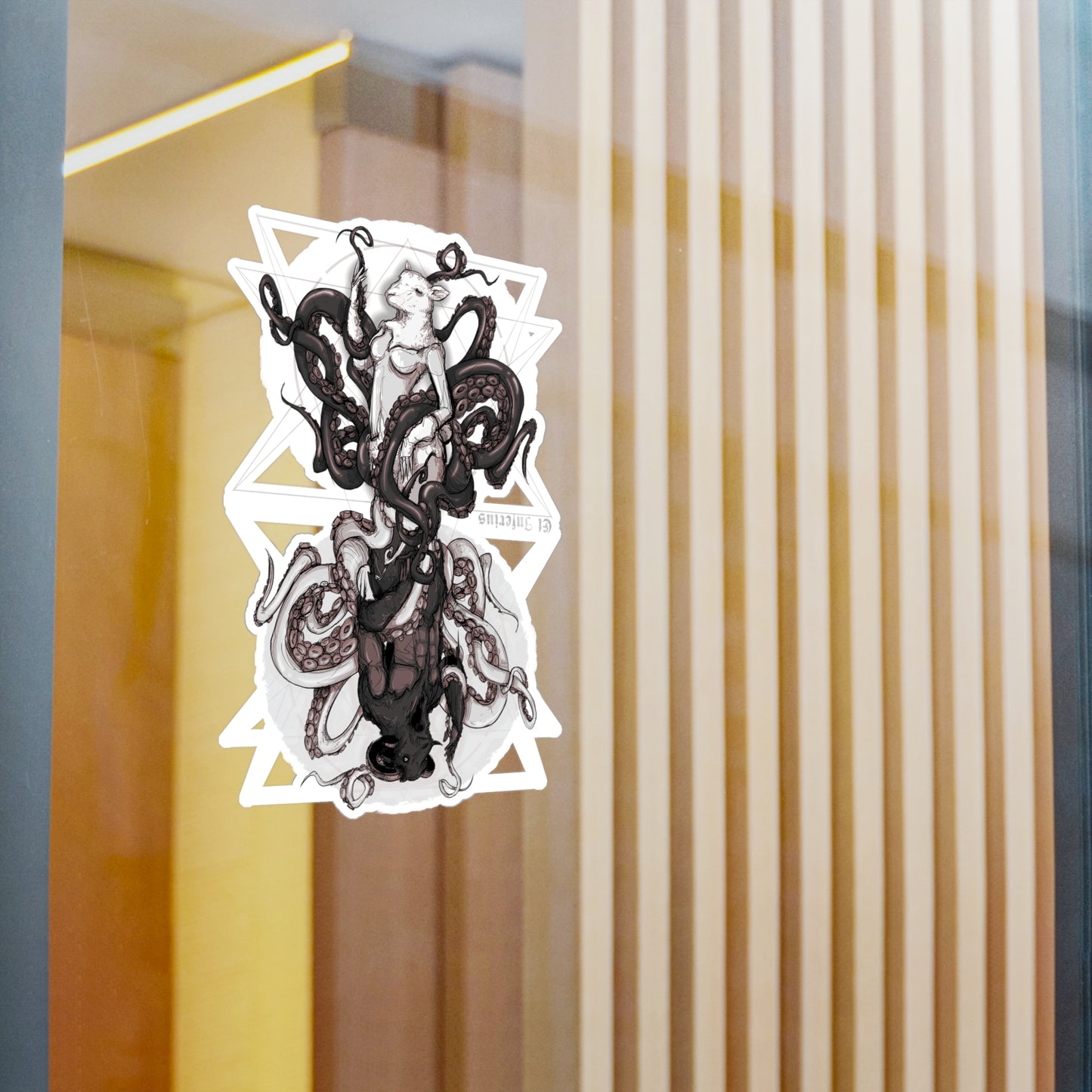 As Above So Below Octo-Ovis Kiss-Cut Vinyl Decal