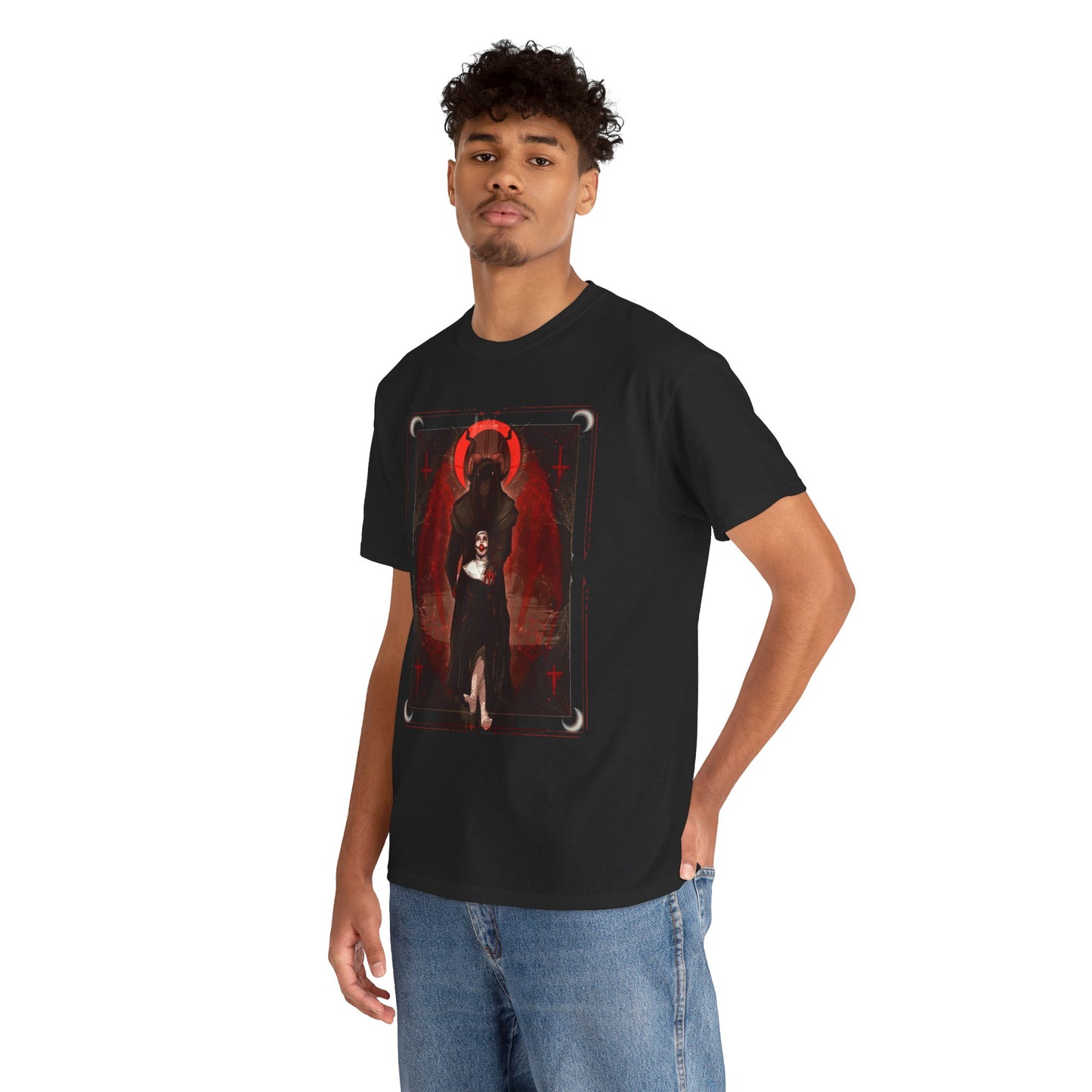Today Satan Unisex Heavy Cotton Tee