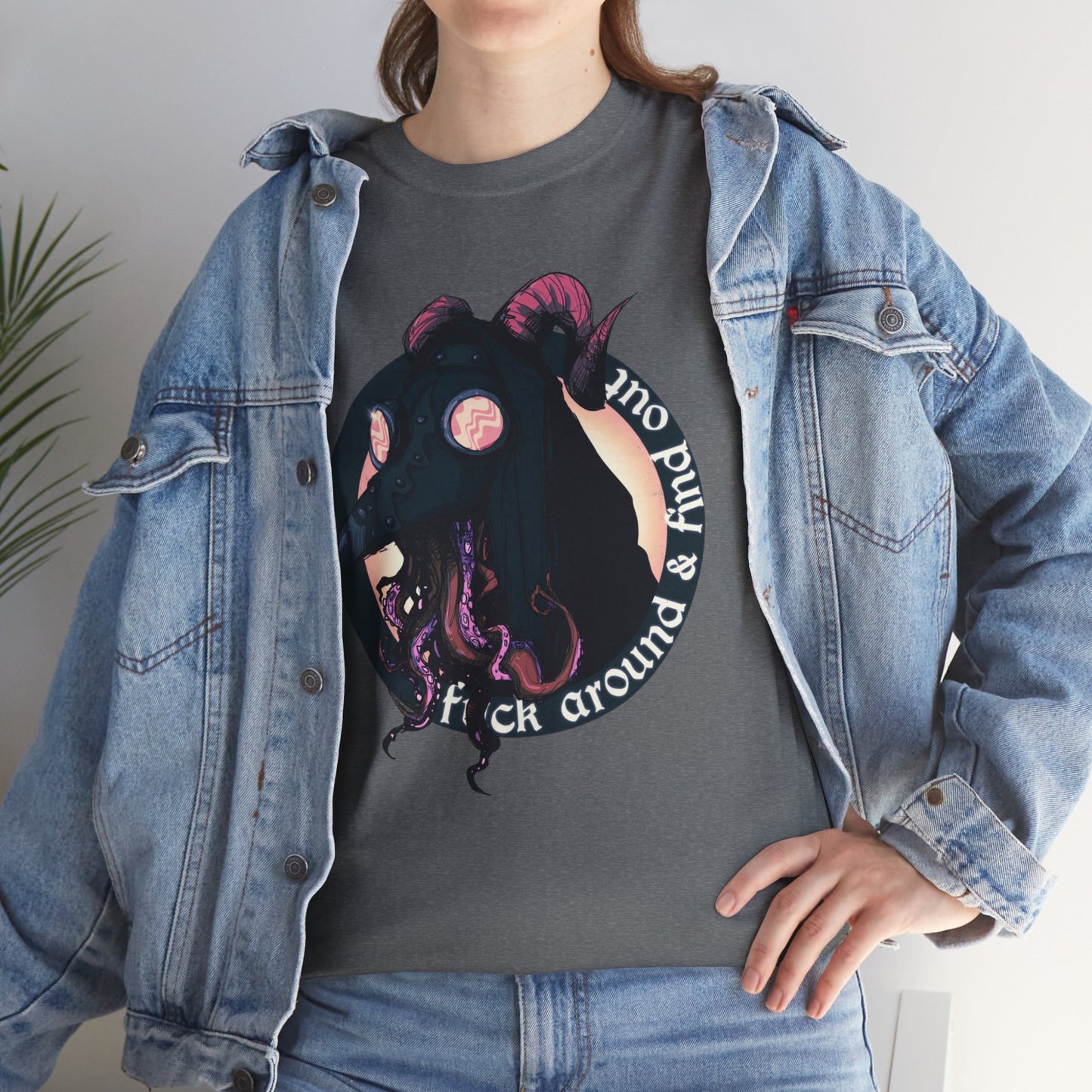 Find Out Unisex Heavy Cotton Tee