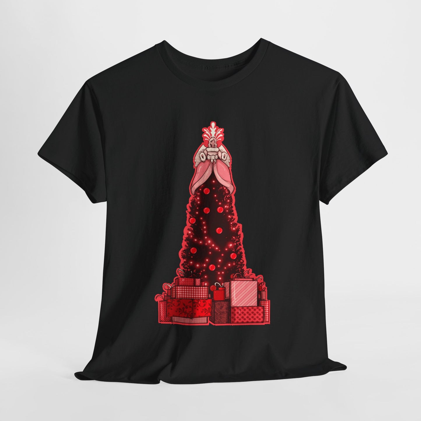 Dickmas Tree Unisex Heavy Cotton Tee