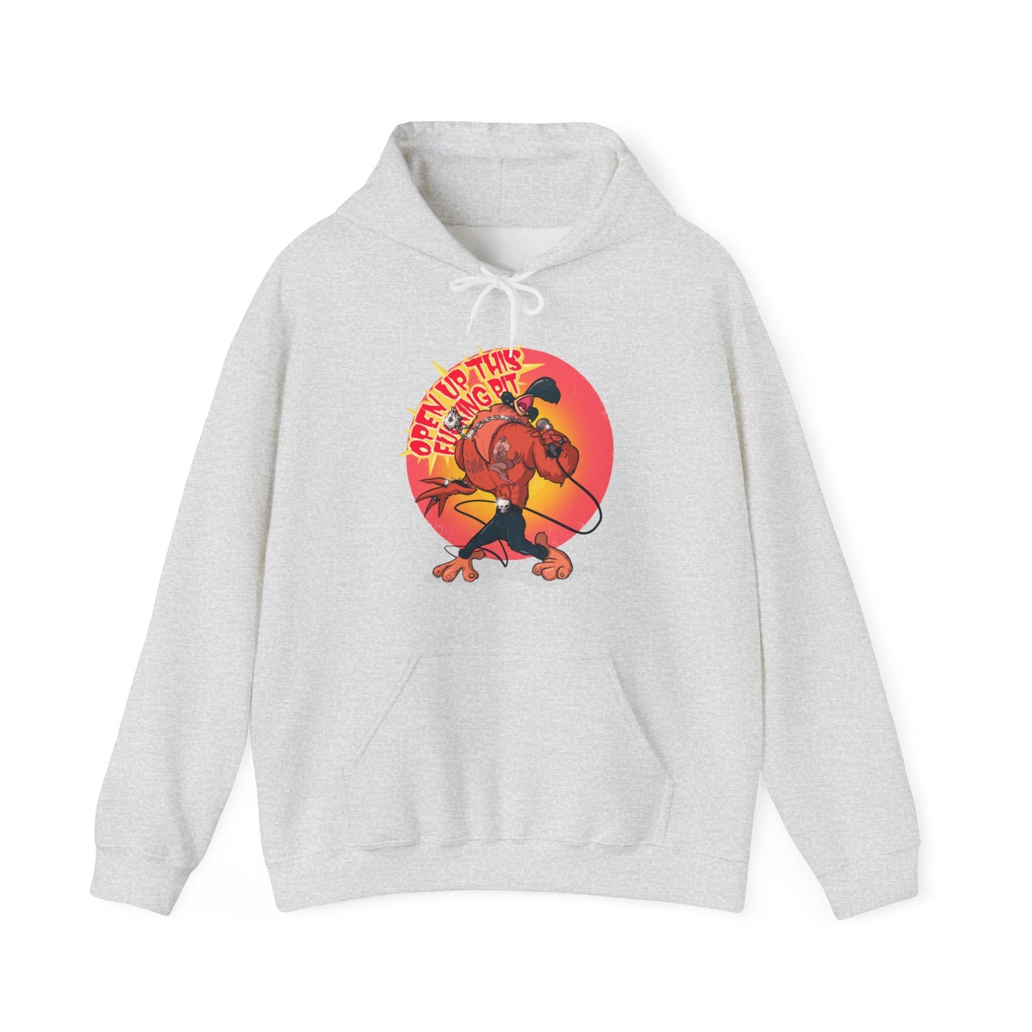 Metal Rooster Unisex Heavy Blend Hooded Sweatshirt