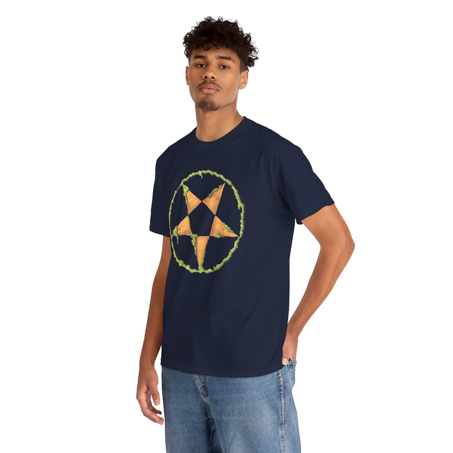 Guacamole Pentagram Unisex Heavy Cotton Tee