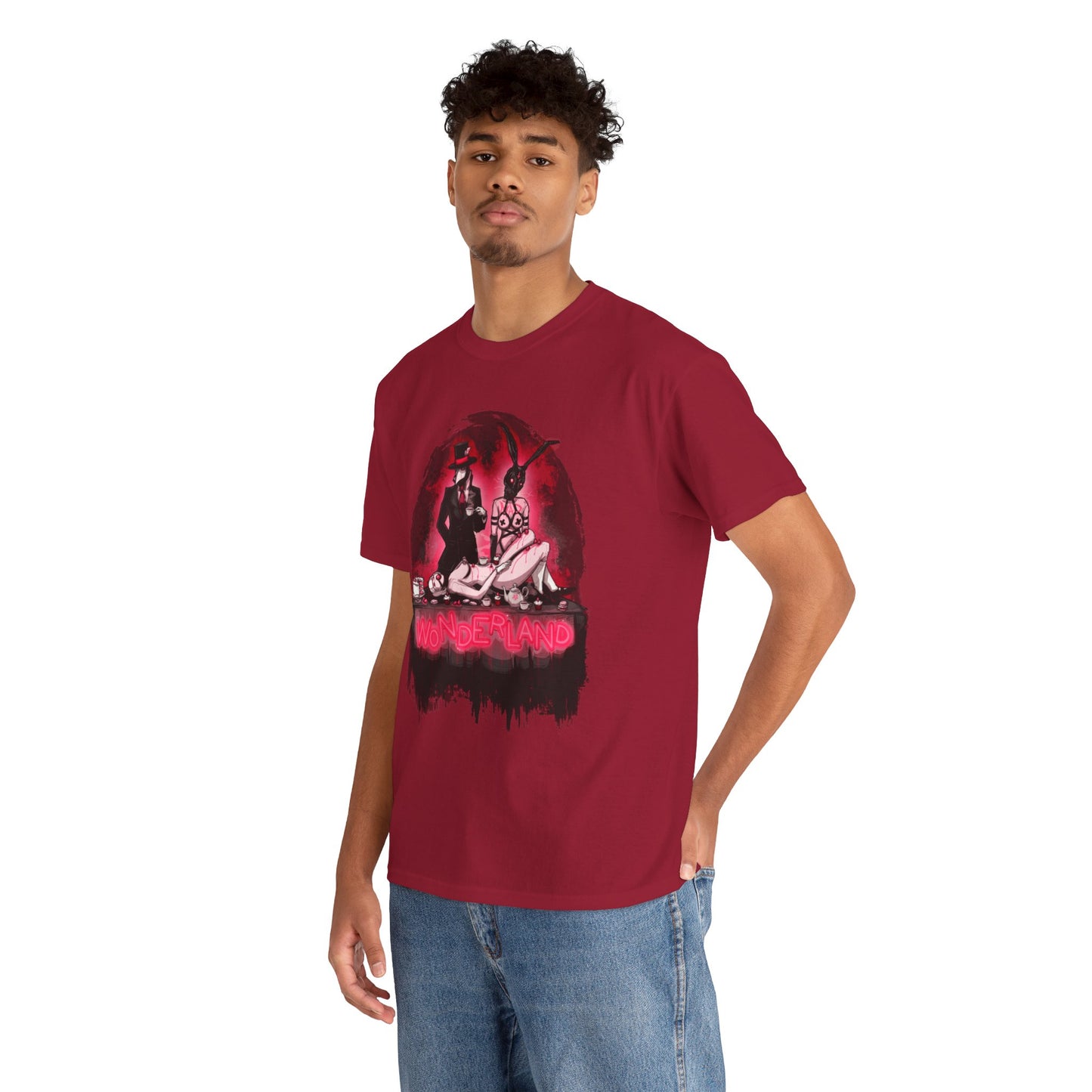Wonderland Unisex Heavy Cotton Tee