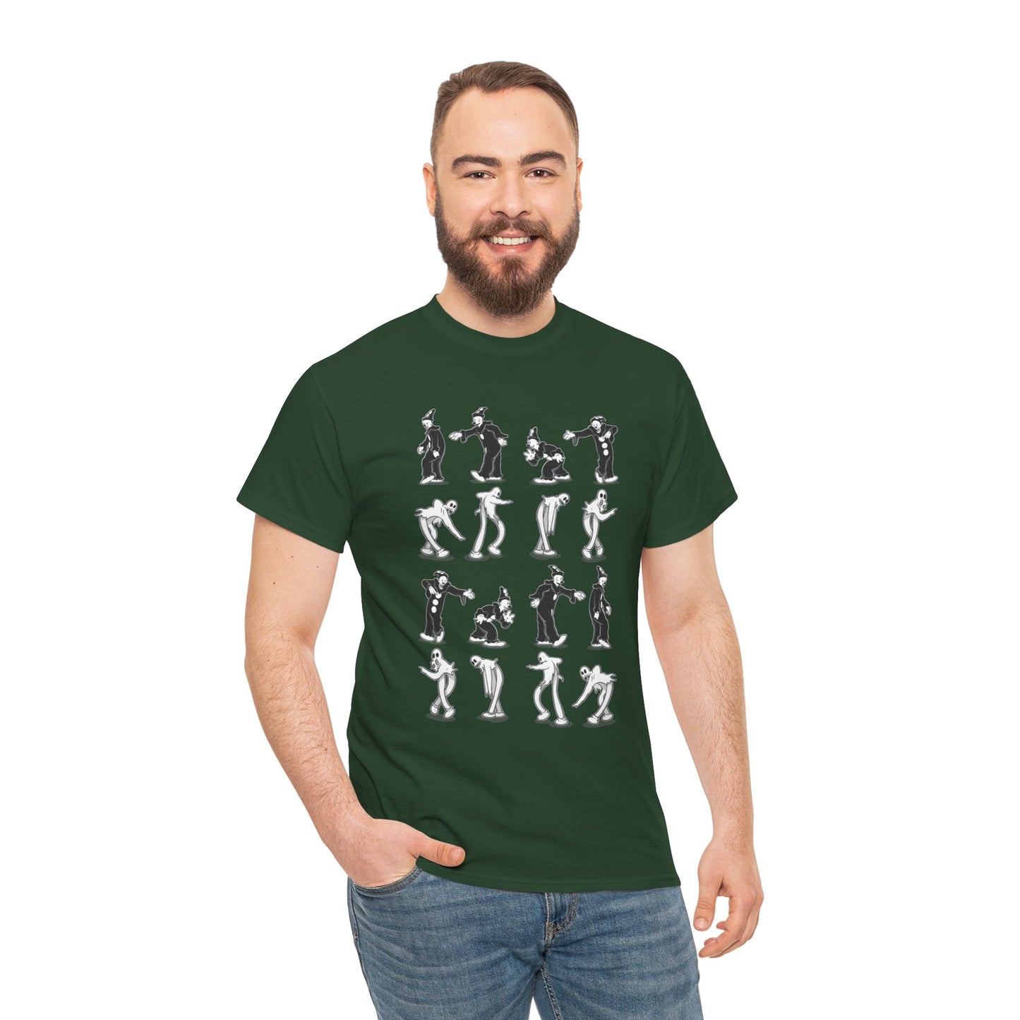 Spooky Two Step Unisex Heavy Cotton Tee
