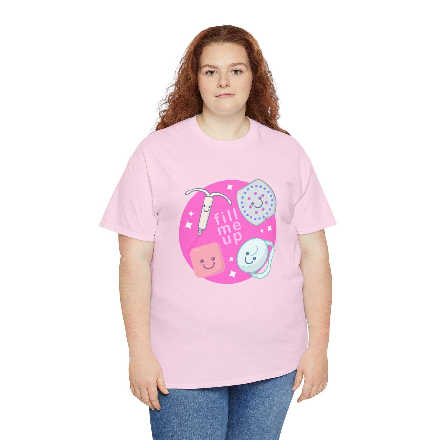 Fill Me Up Unisex Heavy Cotton Tee