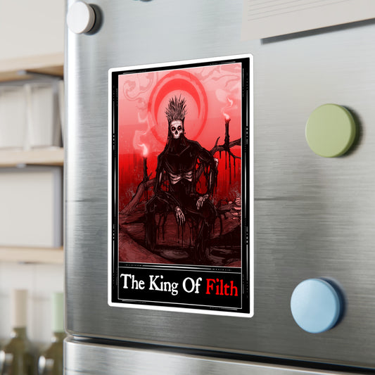 The King Of Filth Tarot Kiss-Cut Vinyl Decal
