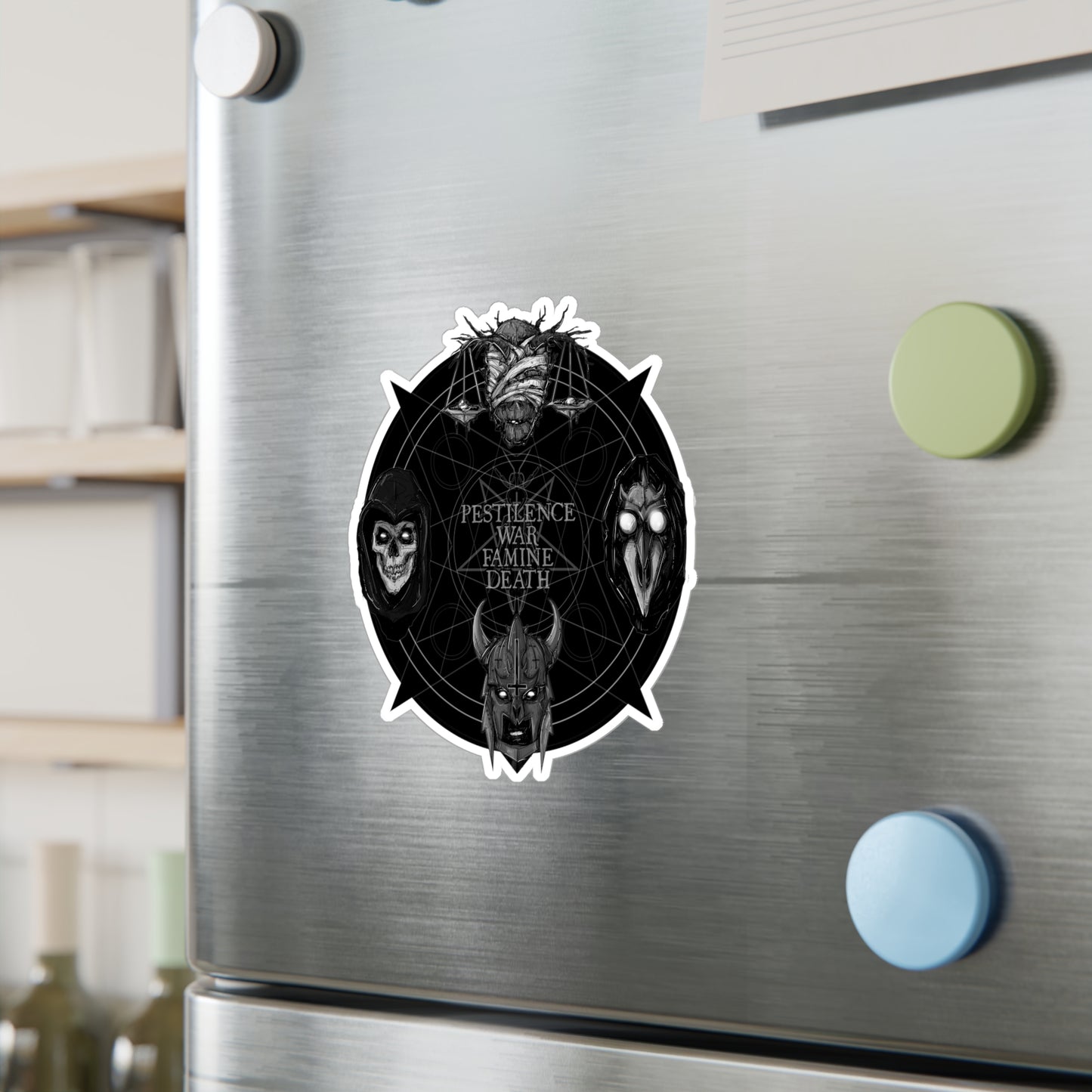 Four Horseman Kiss-Cut Vinyl Decal