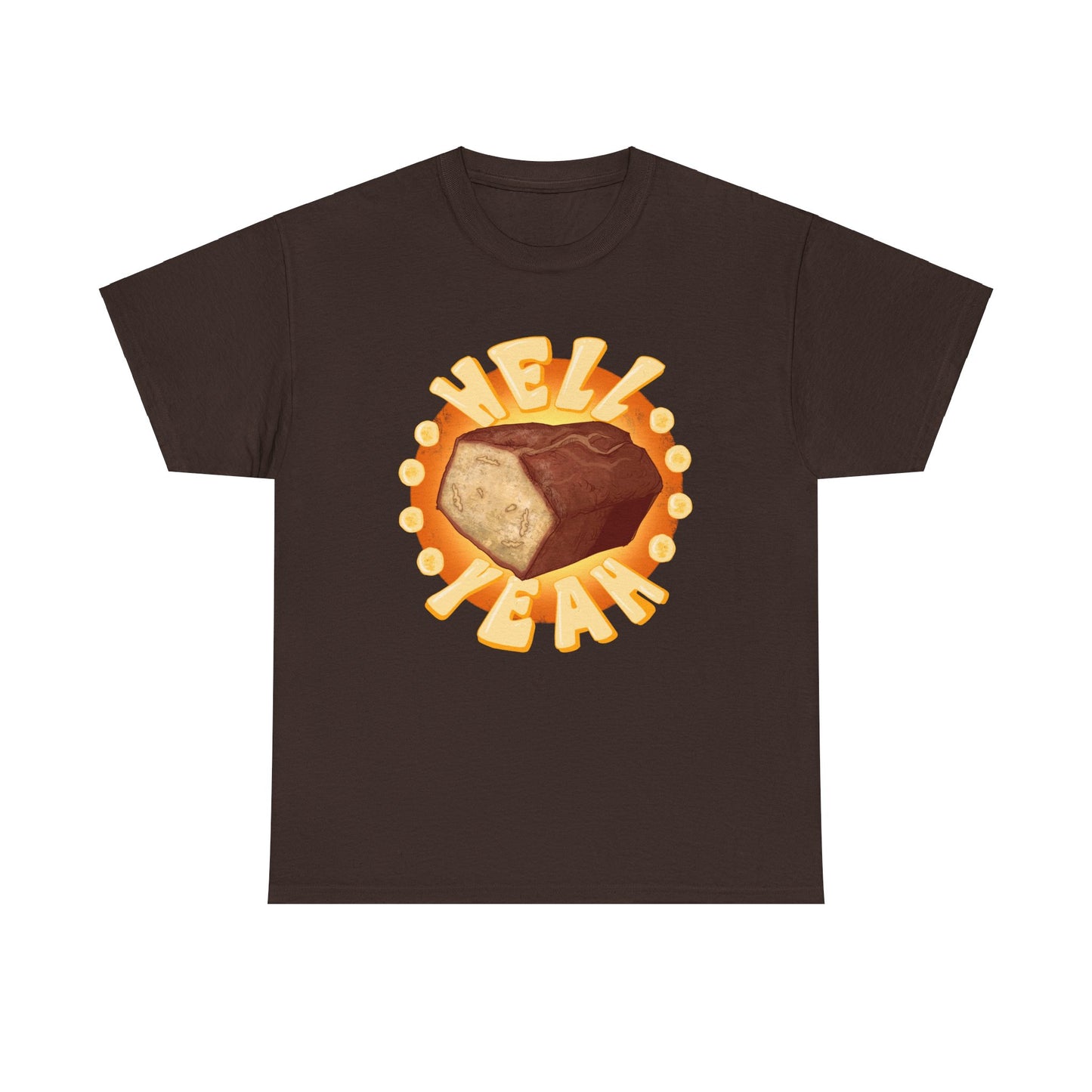 Banana Bread At Work Unisex Heavy Cotton Tee