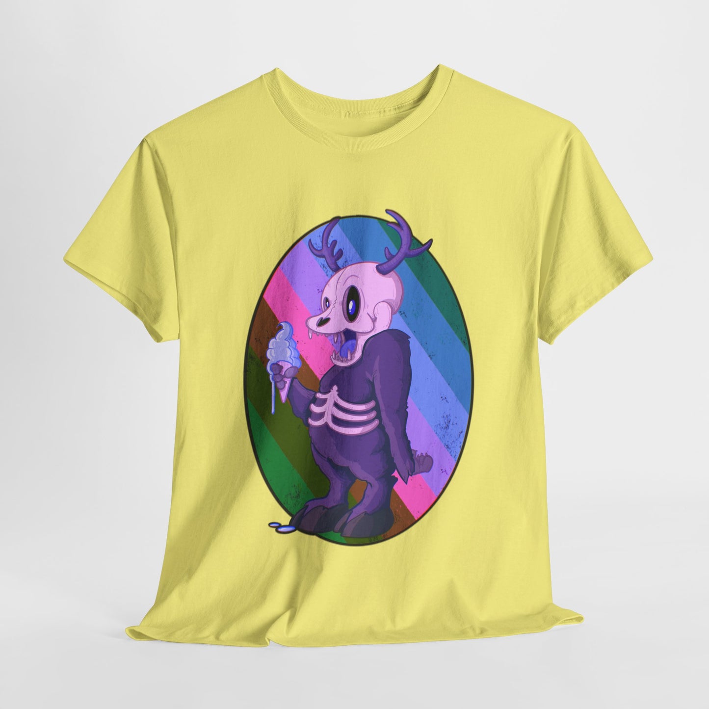 Monster Ice Cream Unisex Heavy Cotton Tee