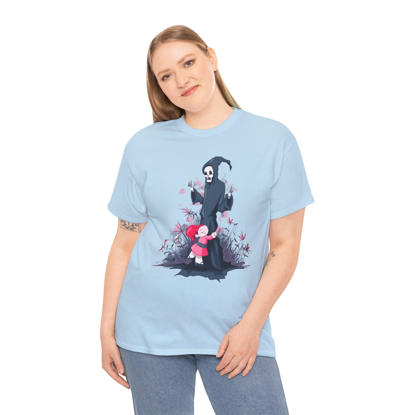 Reaper Hug Unisex Heavy Cotton Tee