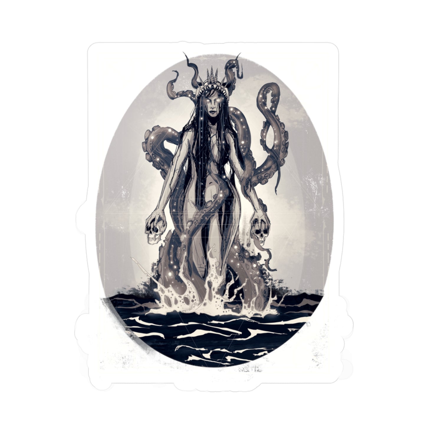 Siren Kiss-Cut Vinyl Decal